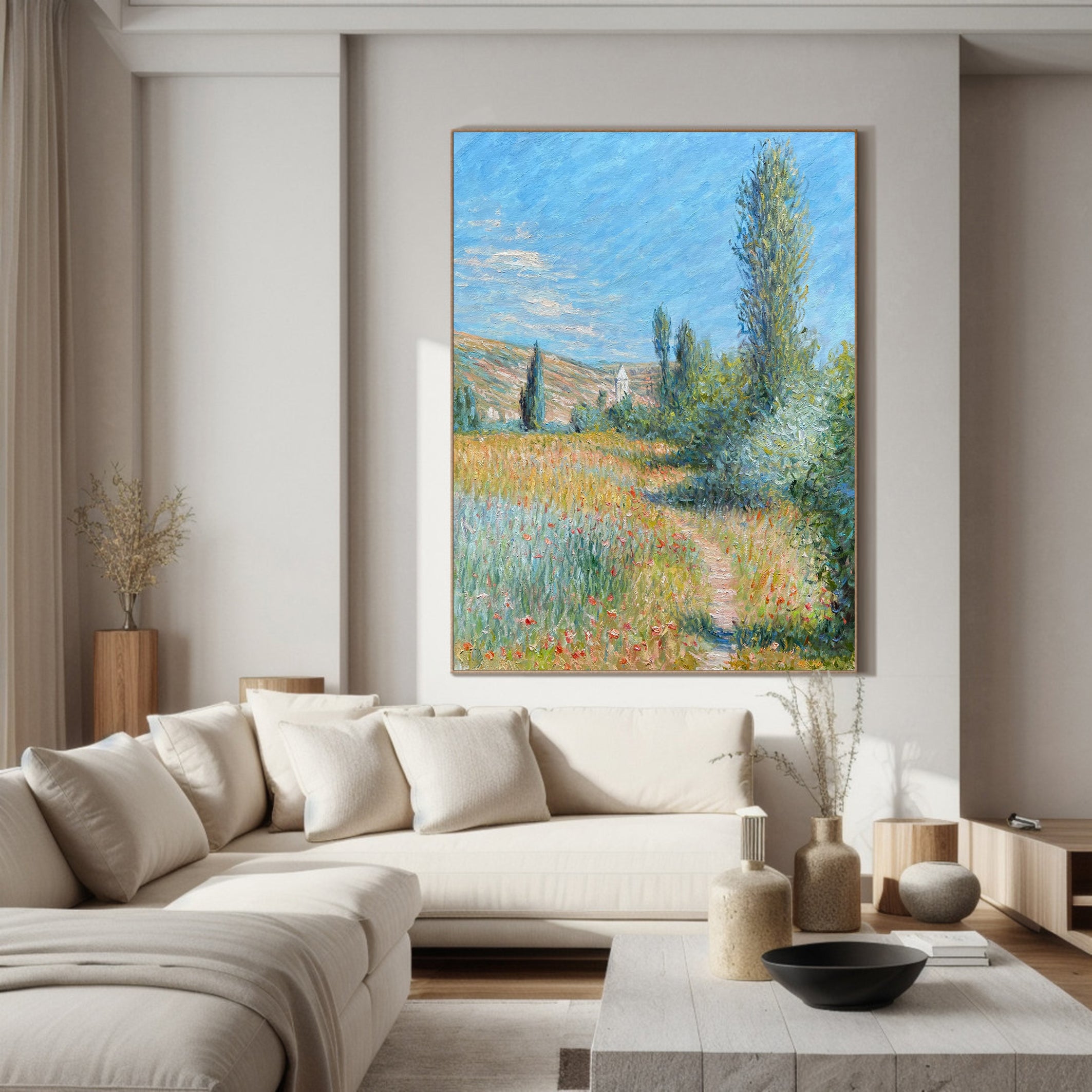 Monet Inspired French Landscape, Impressionist Trail #BGA 176