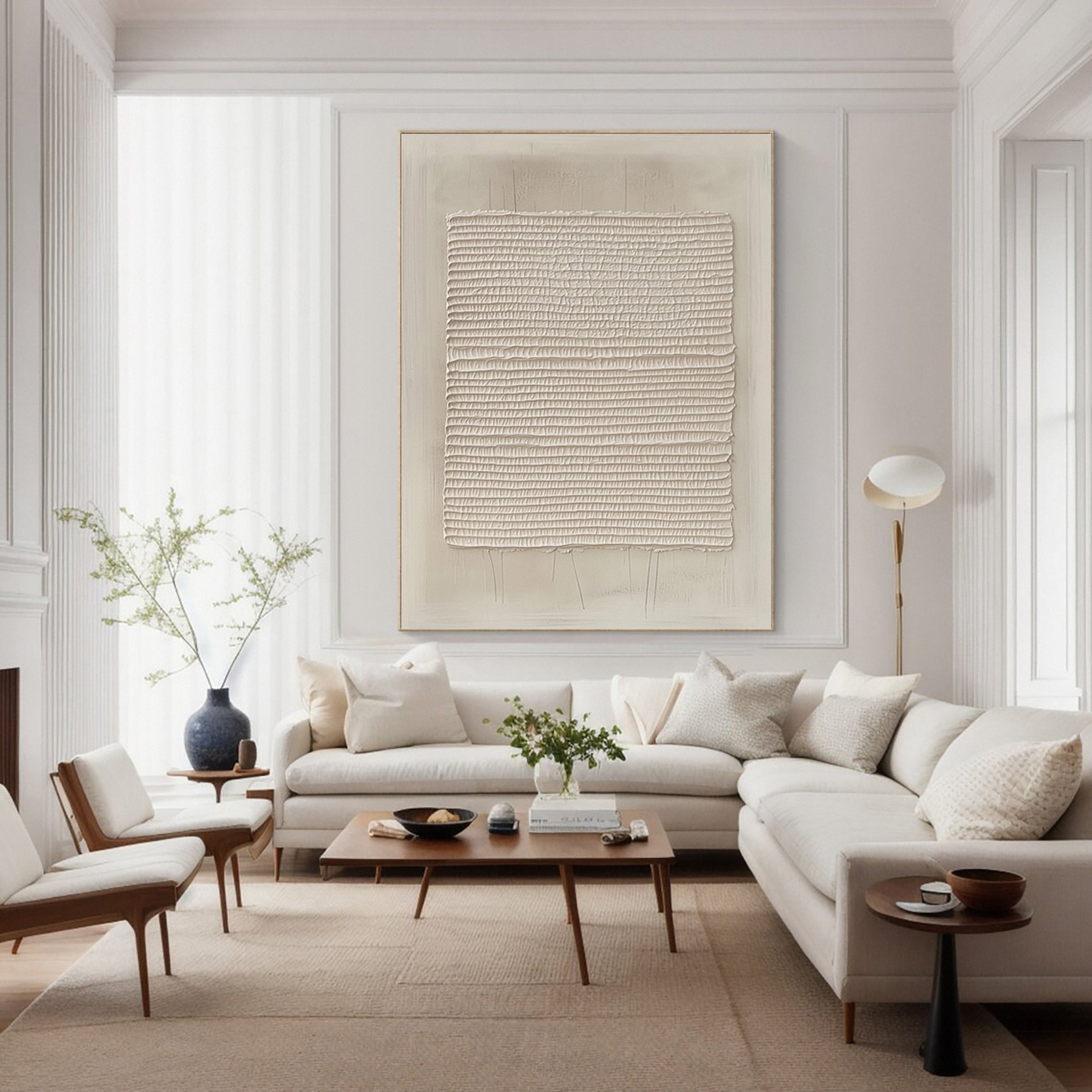 Abstract Neutral Composition with Natural Horizontal Waves #BGA 321