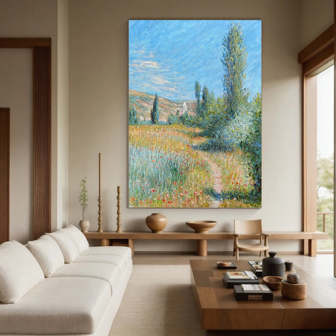 Monet Inspired French Landscape, Impressionist Trail #BGA 176