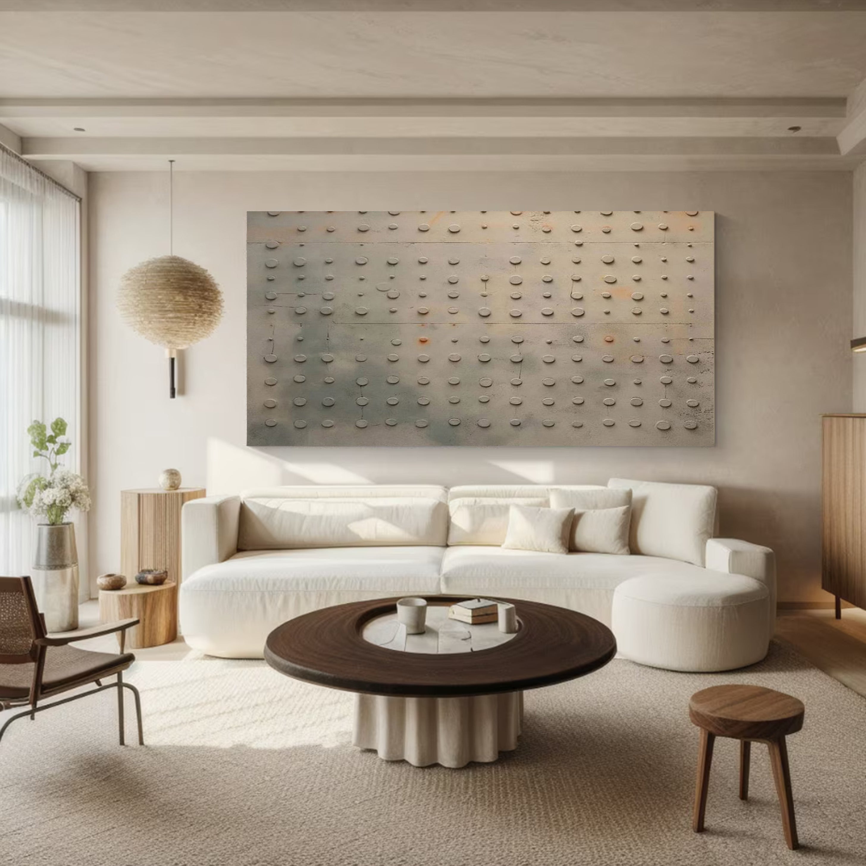 Minimalist Textured Abstract, Urban Surface Wall Art #BGA 231