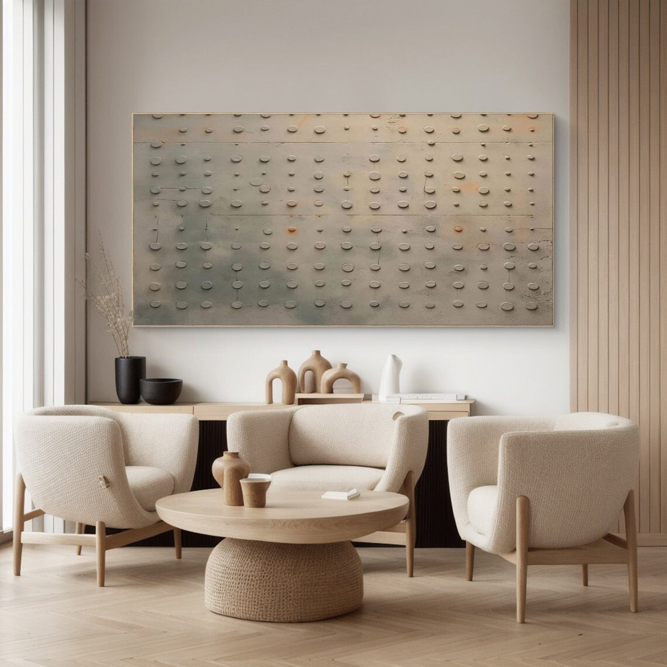 Minimalist Textured Abstract, Urban Surface Wall Art #BGA 231