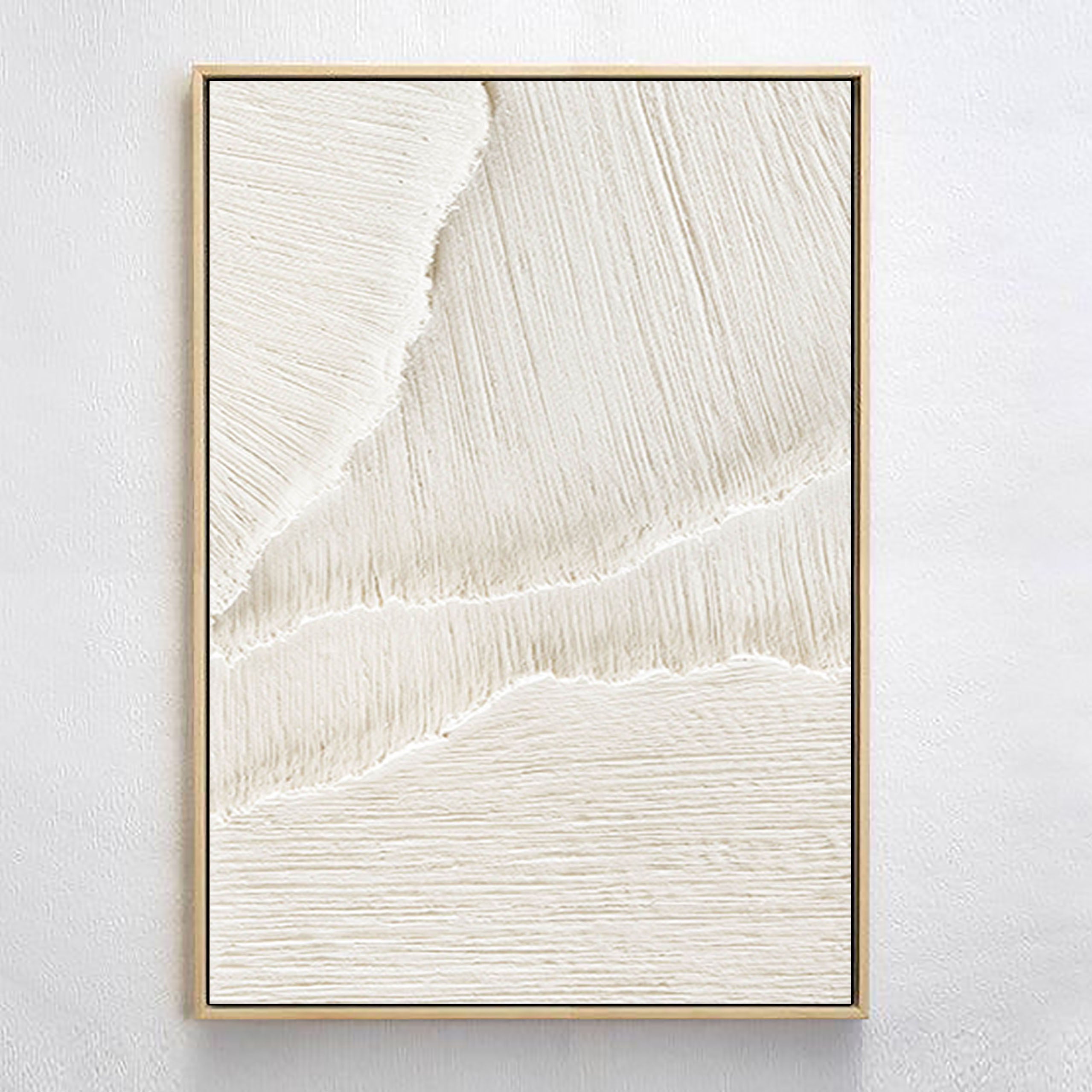 White Minimalist Painting #WM 013
