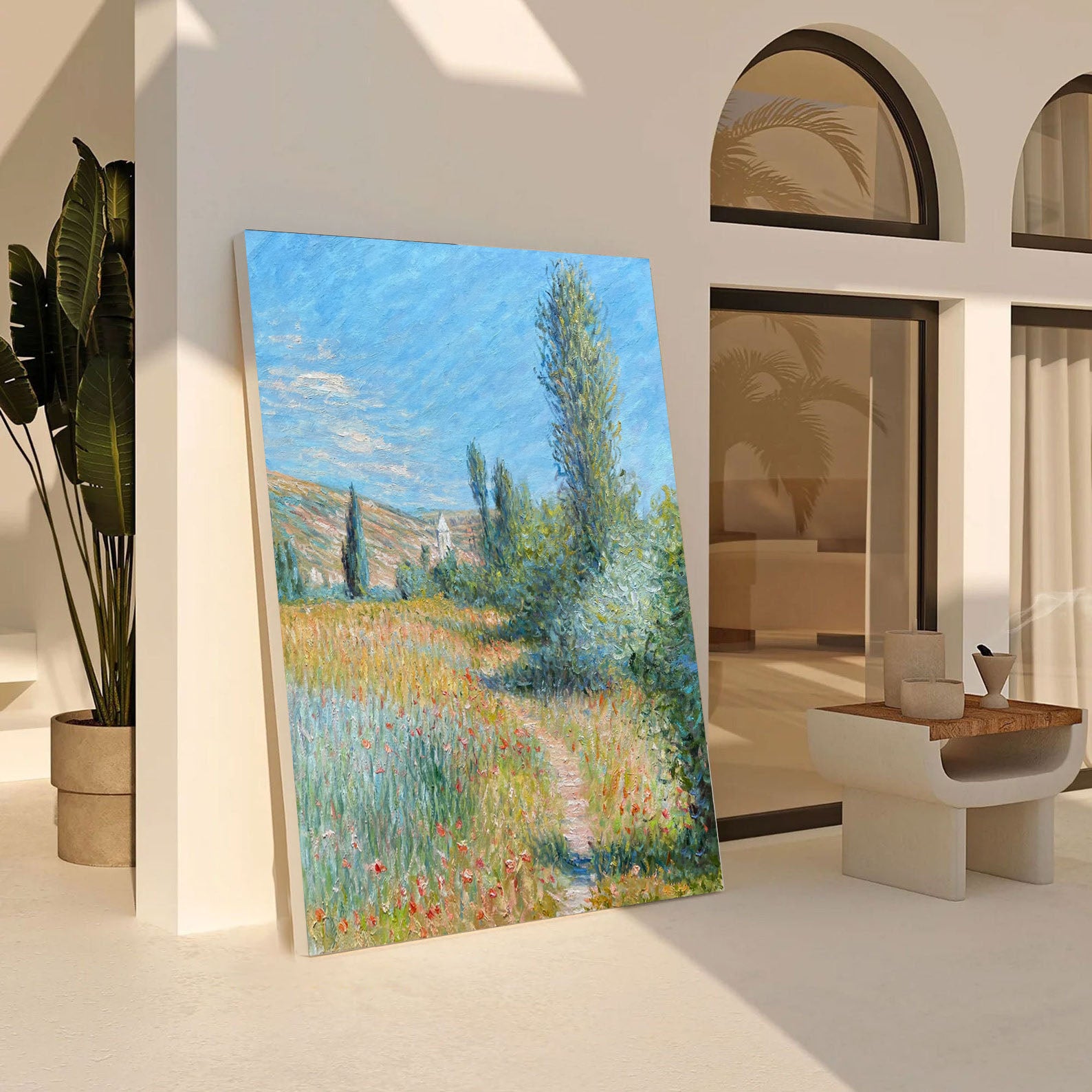 Monet Inspired French Landscape, Impressionist Trail #BGA 176