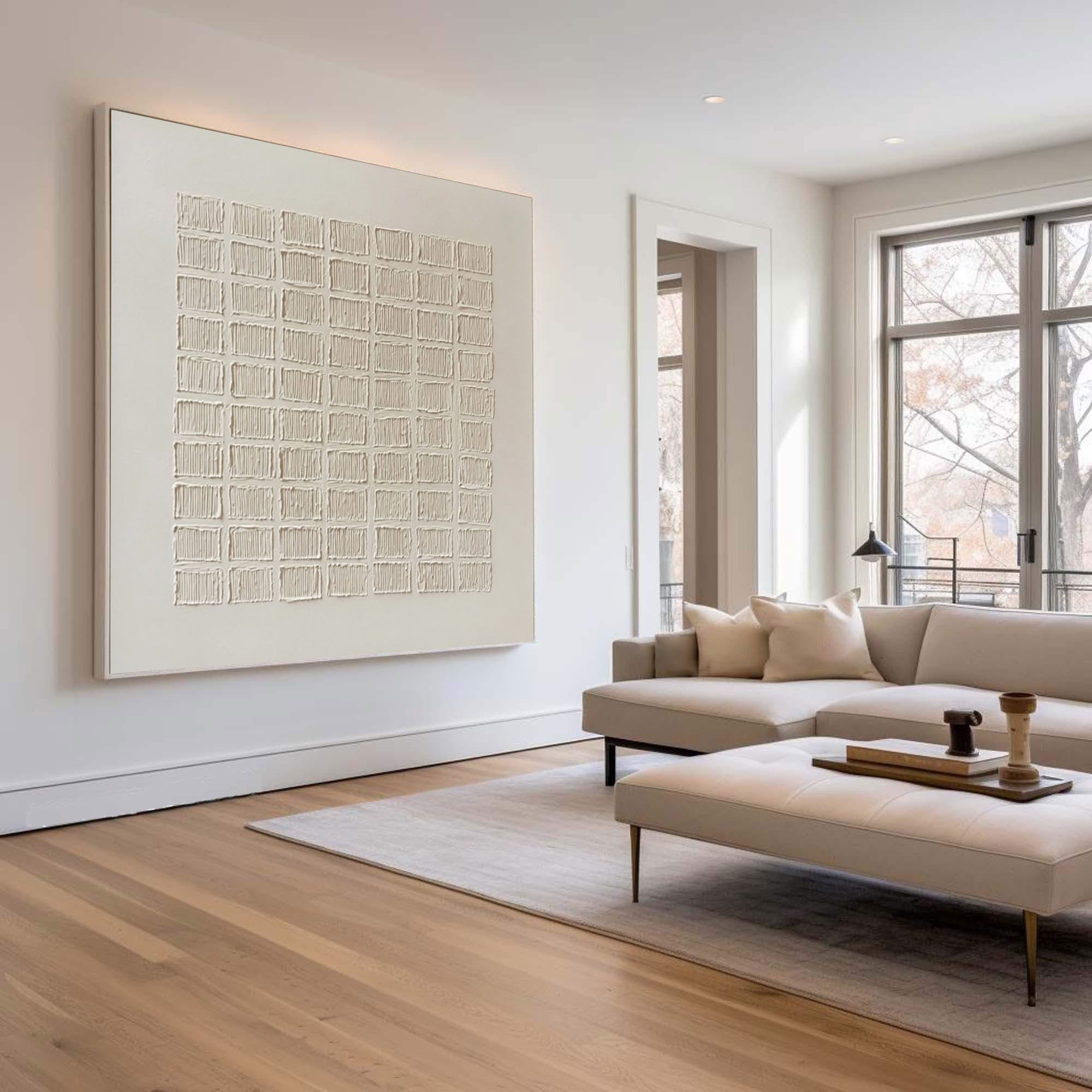 Abstract Shades Painting Sophisticated Home Art #WG 056