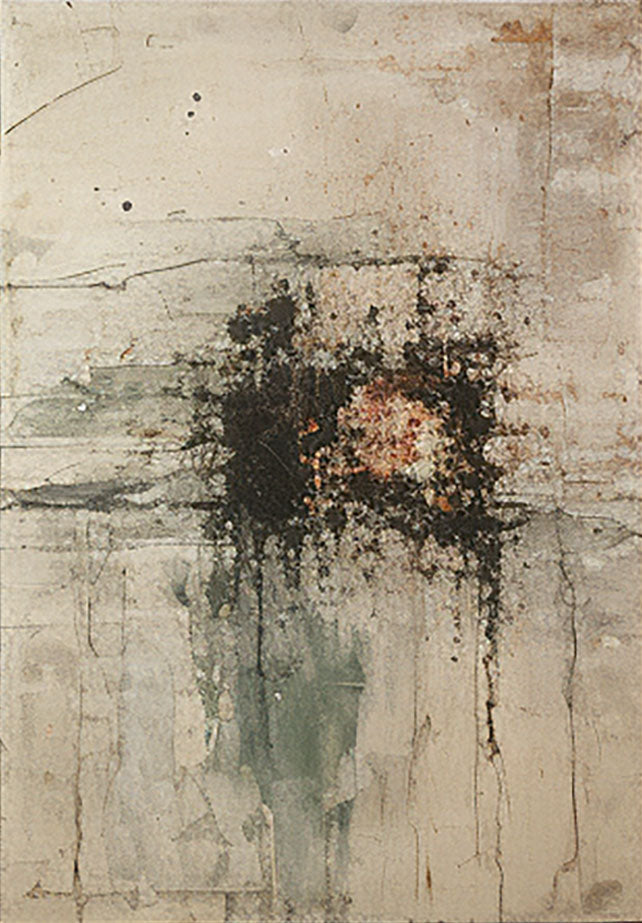 Beige & Brown Abstract Painting #BBA 004