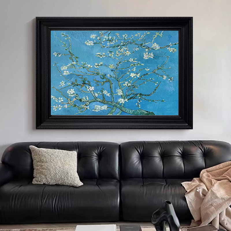 Van Gogh-Style Almonds, Impressionistic Nature Wall Art #BGA 188