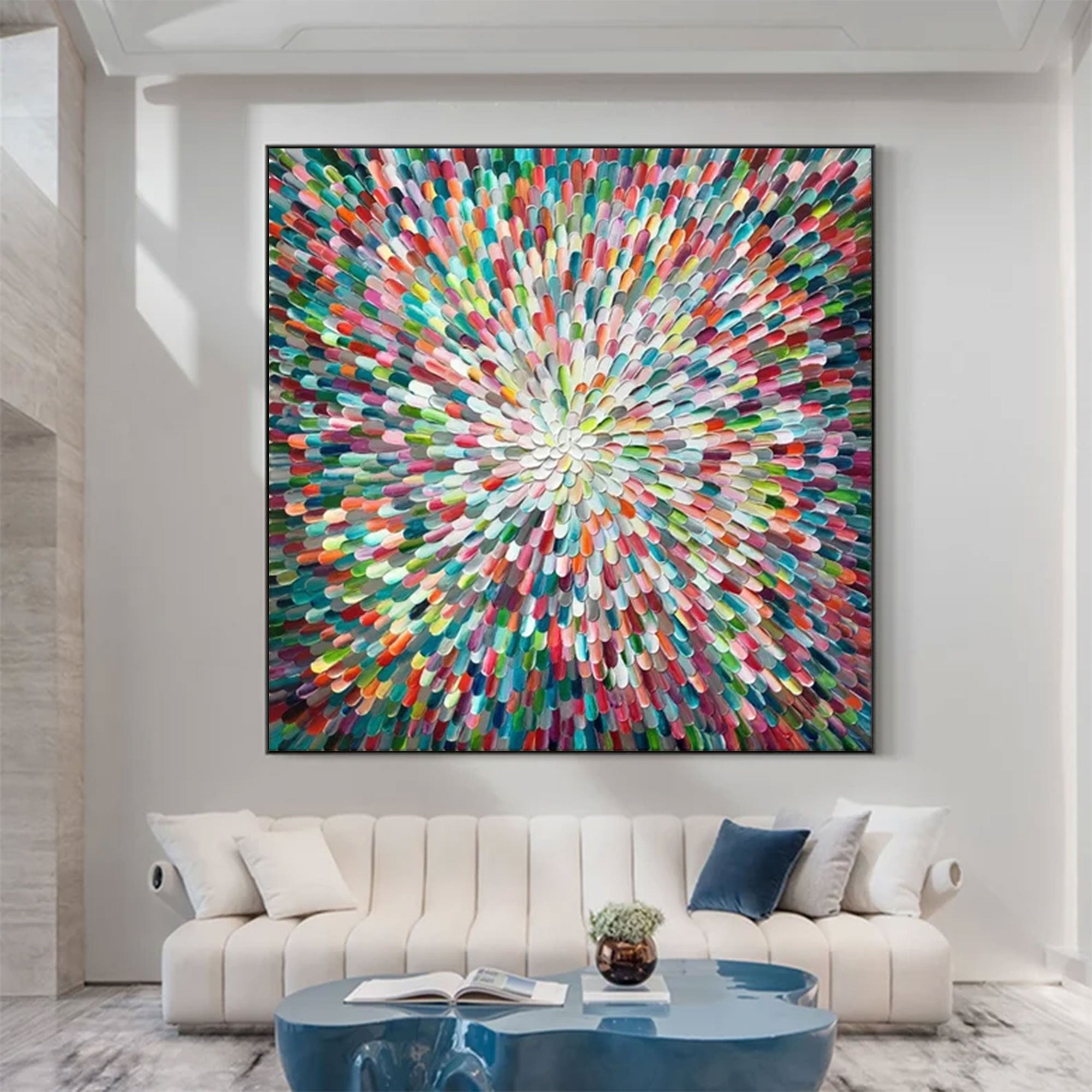 Large Contemporary Abstract Sculptural Art | MuroArt #WGA 033
