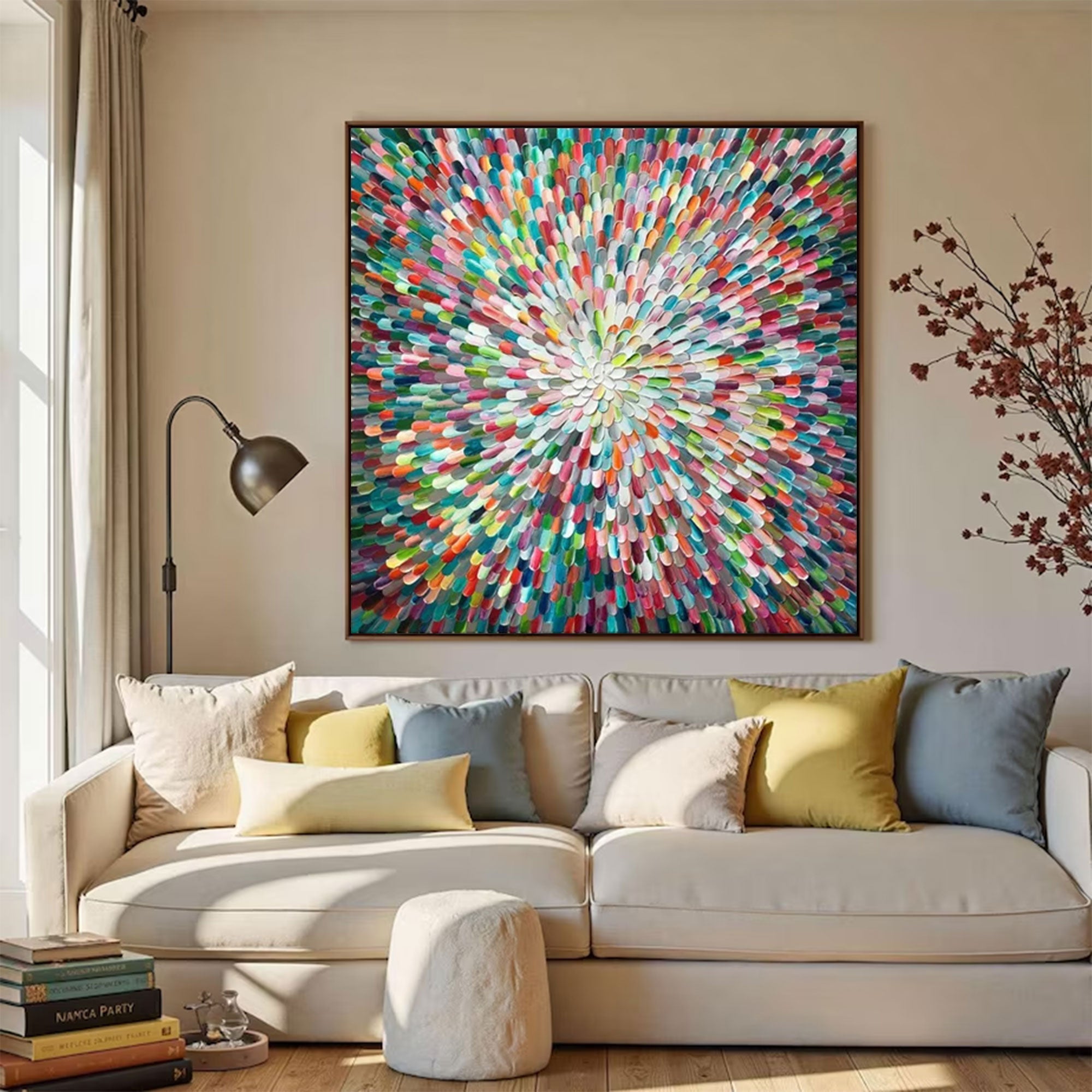 Large Contemporary Abstract Sculptural Art | MuroArt #WGA 033