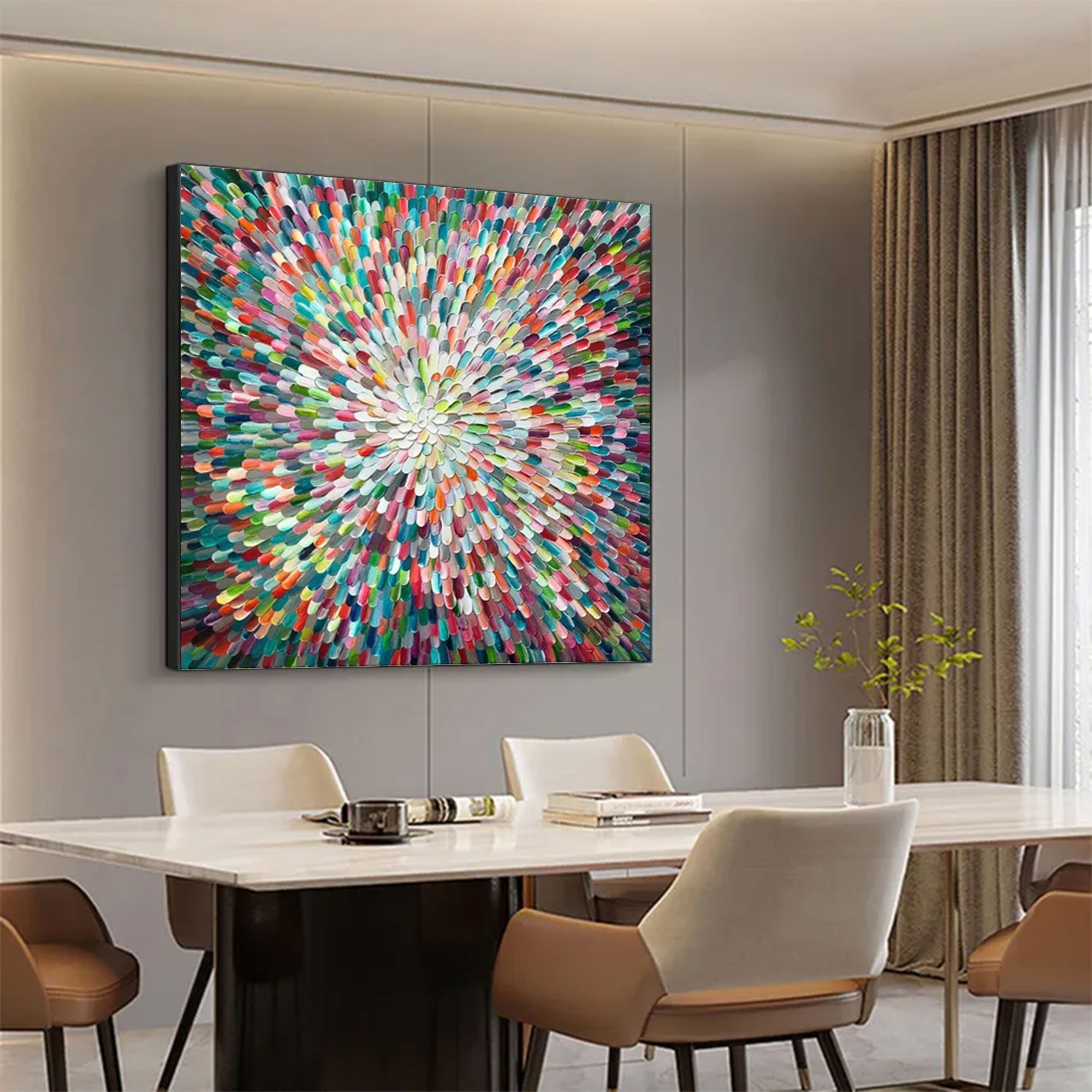 Large Contemporary Abstract Sculptural Art | MuroArt #WGA 033