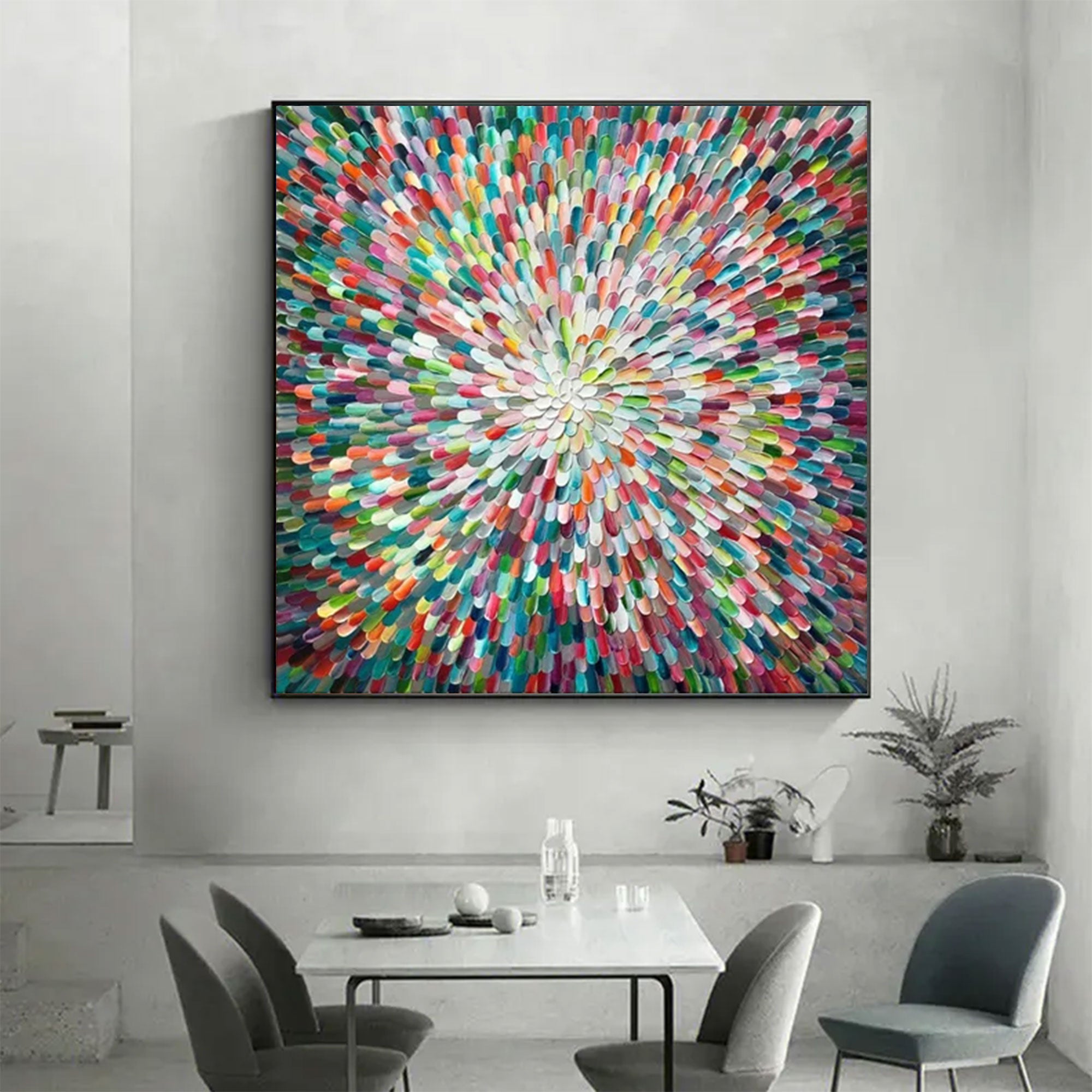 Large Contemporary Abstract Sculptural Art | MuroArt #WGA 033