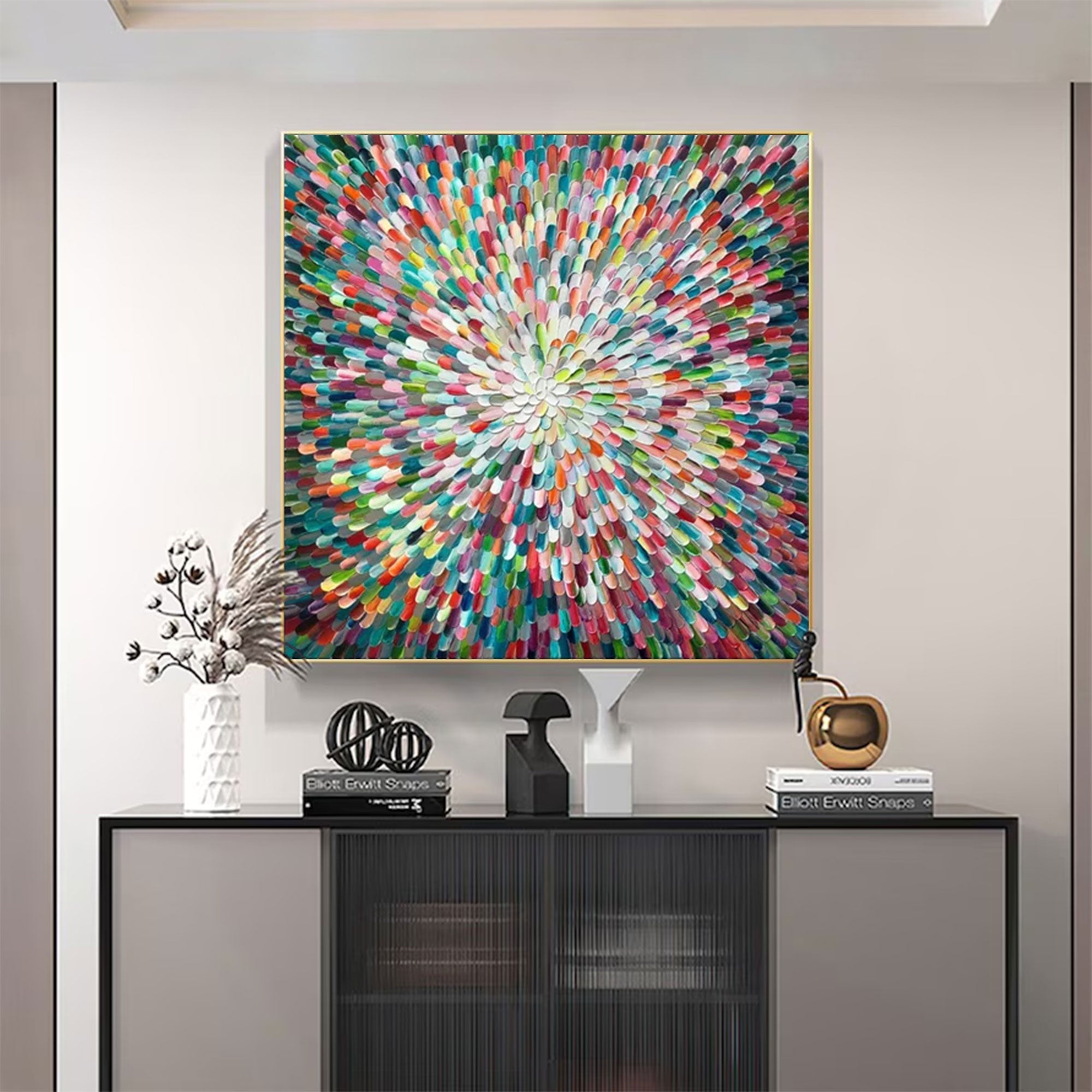 Large Contemporary Abstract Sculptural Art | MuroArt #WGA 033