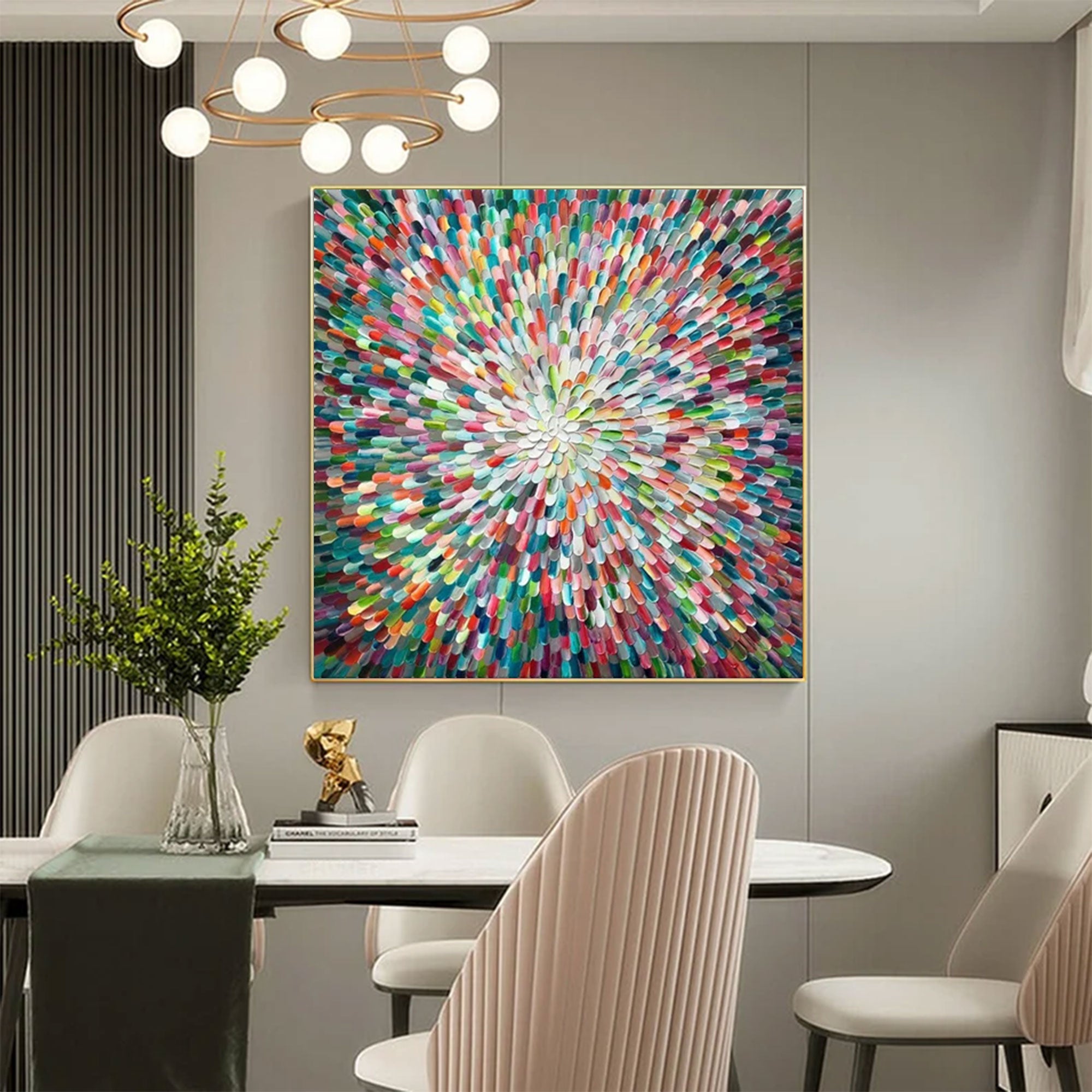 Large Contemporary Abstract Sculptural Art | MuroArt #WGA 033
