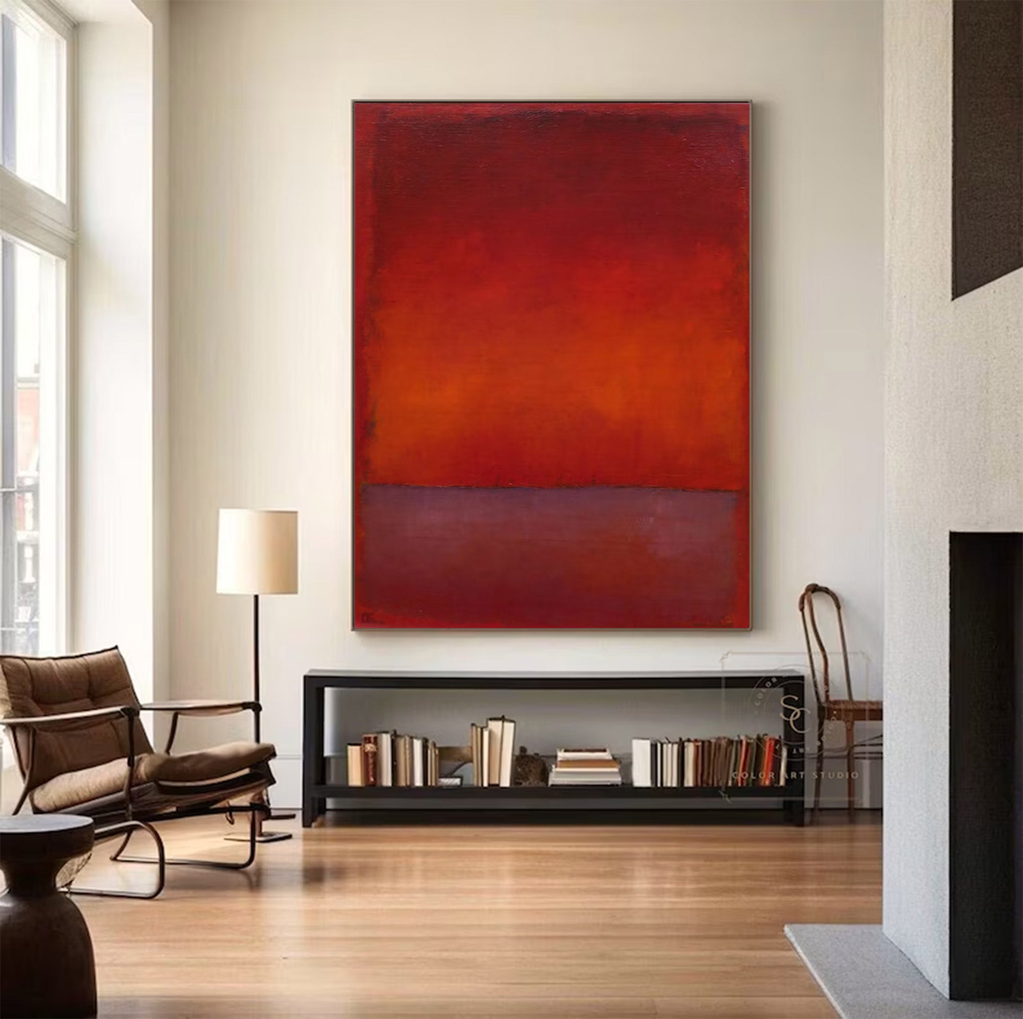 Large Abstract Rothko Style Art | MuroArt #WGA 013