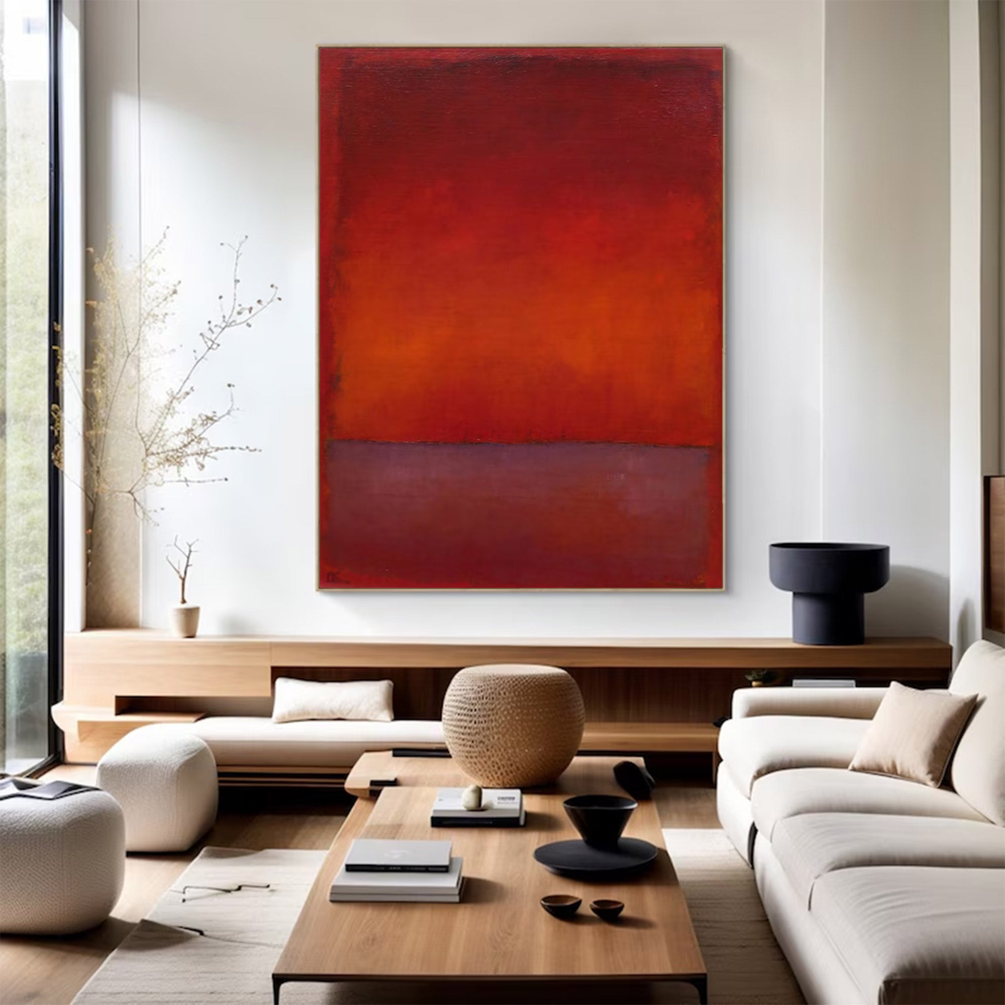 Large Abstract Rothko Style Art | MuroArt #WGA 013