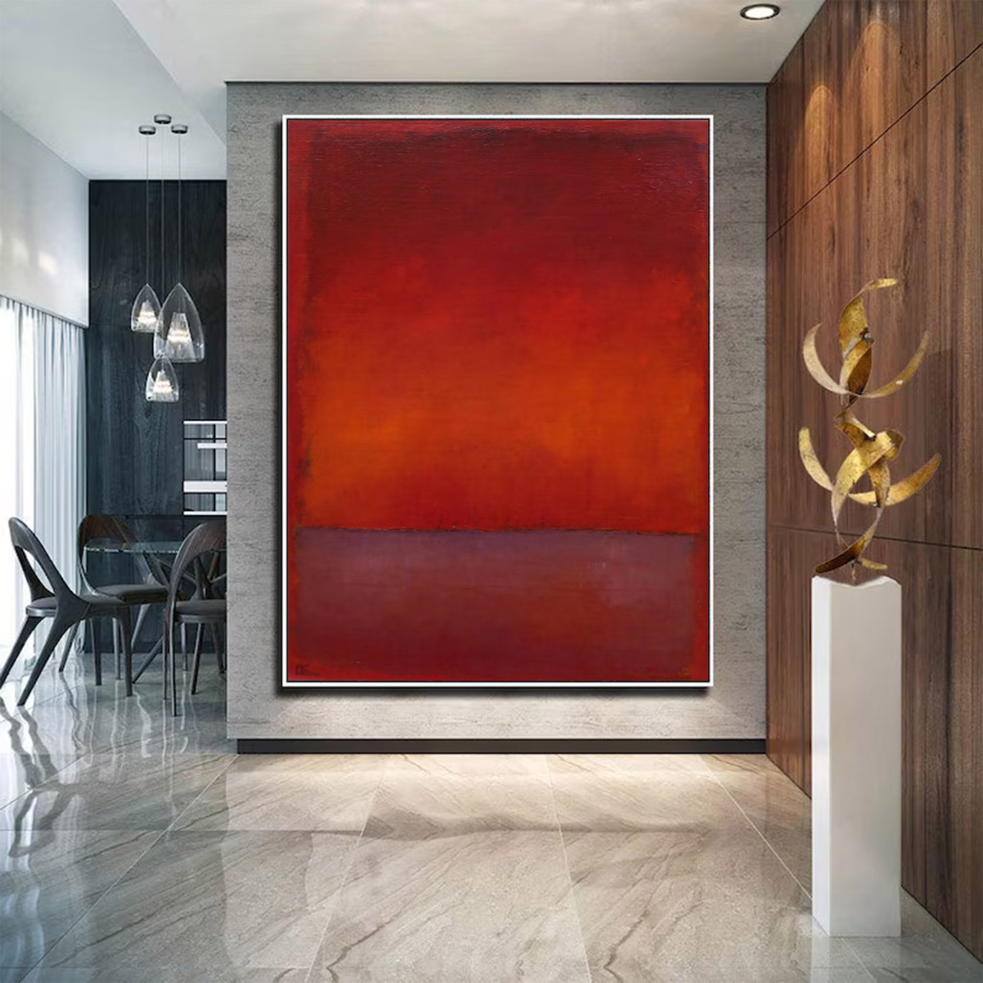 Large Abstract Rothko Style Art | MuroArt #WGA 013