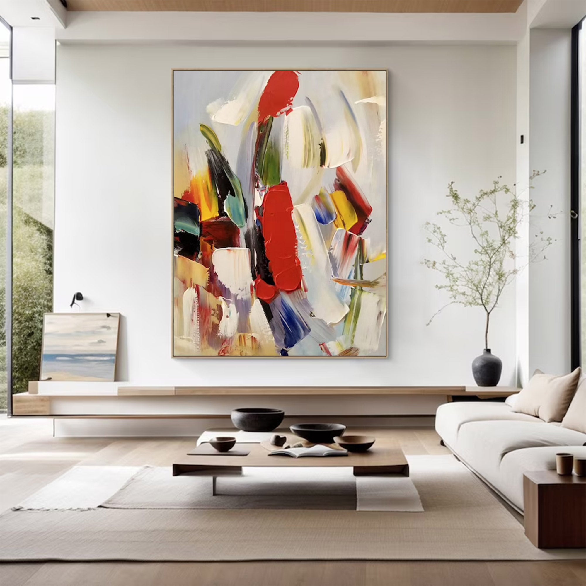 Vivid Colorful Expressive Abstract Art | MuroArt #WG 106