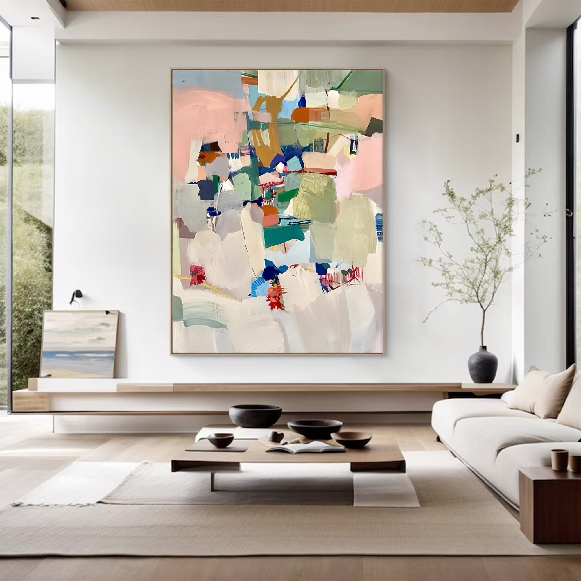 Abstract Large Colorful Wall Art | MuroArt #WG 111