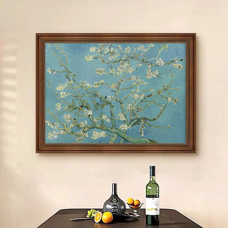 Almond Blossoms, after Van Gogh, Contemporary Wall Art #BGA 077