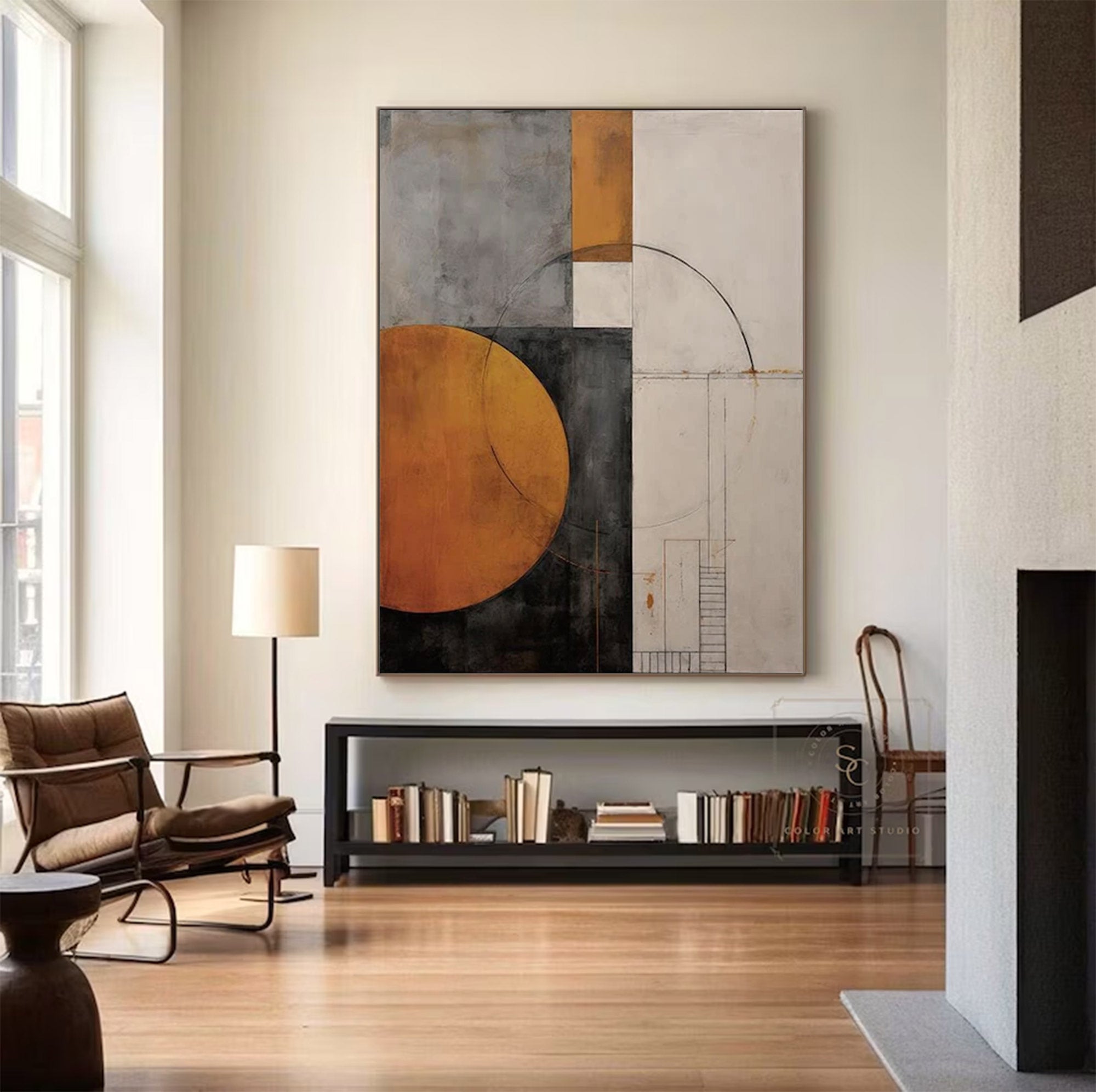 Large Abstract Modern Street Art | MuroArt #WGA 002