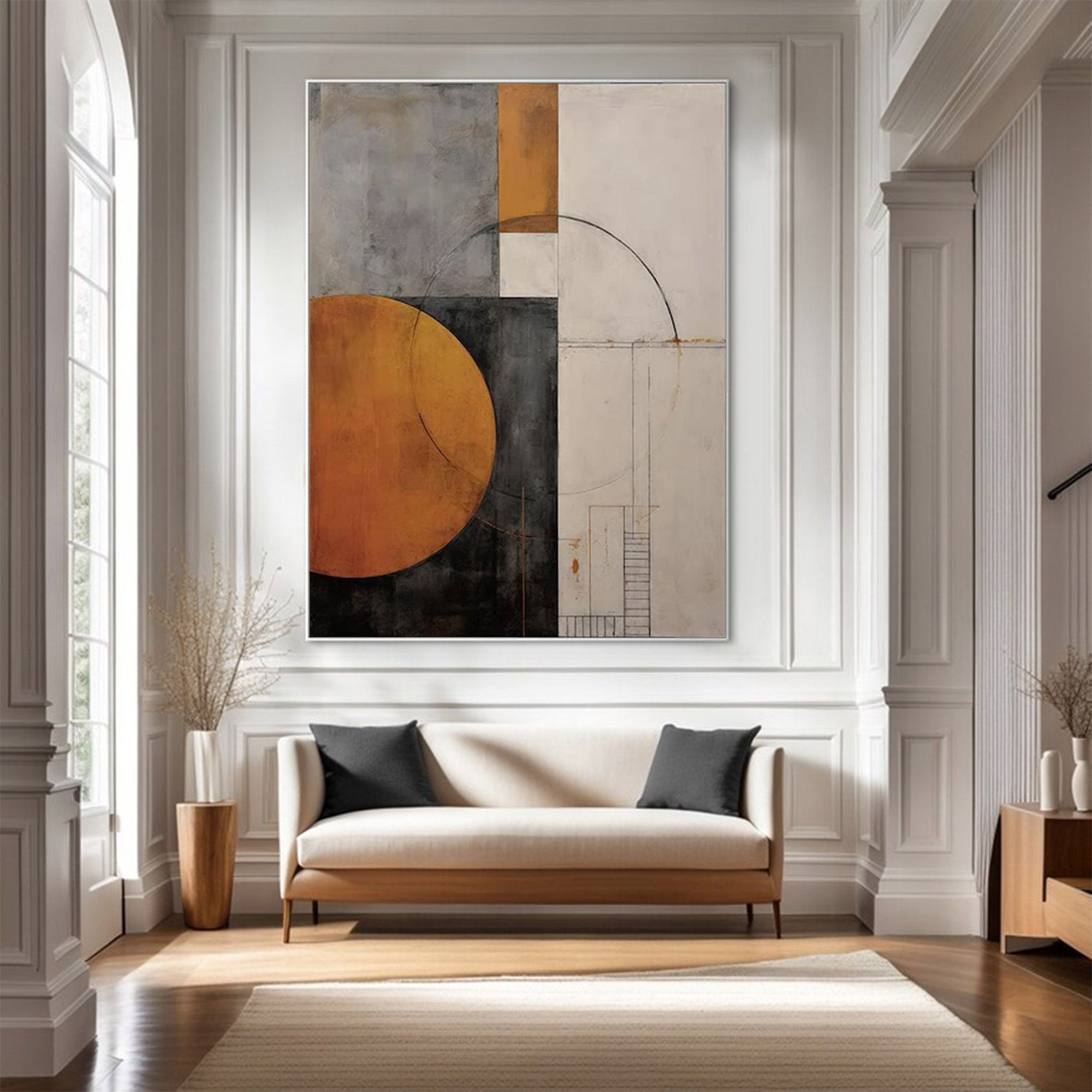 Large Abstract Modern Street Art | MuroArt #WGA 002
