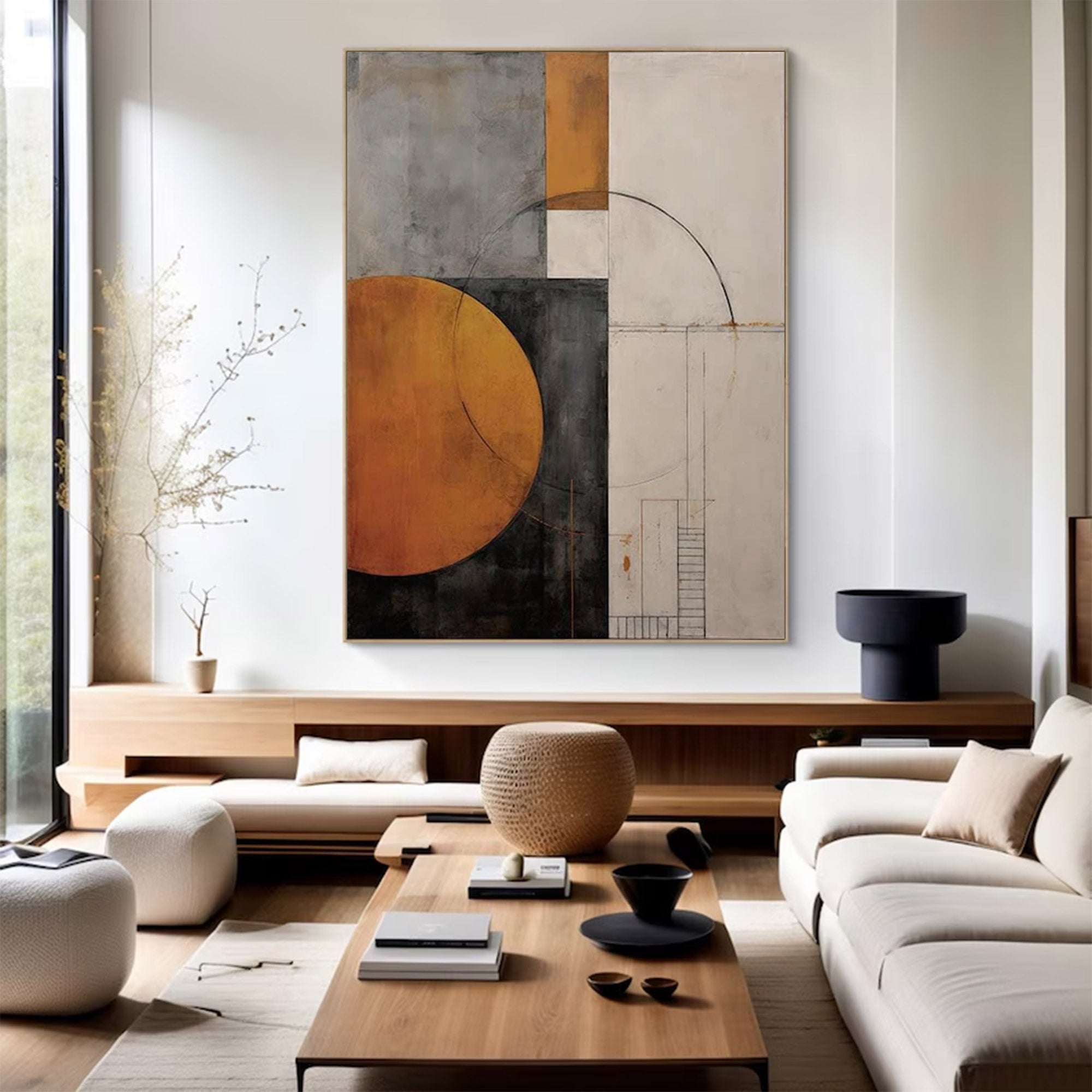 Large Abstract Modern Street Art | MuroArt #WGA 002