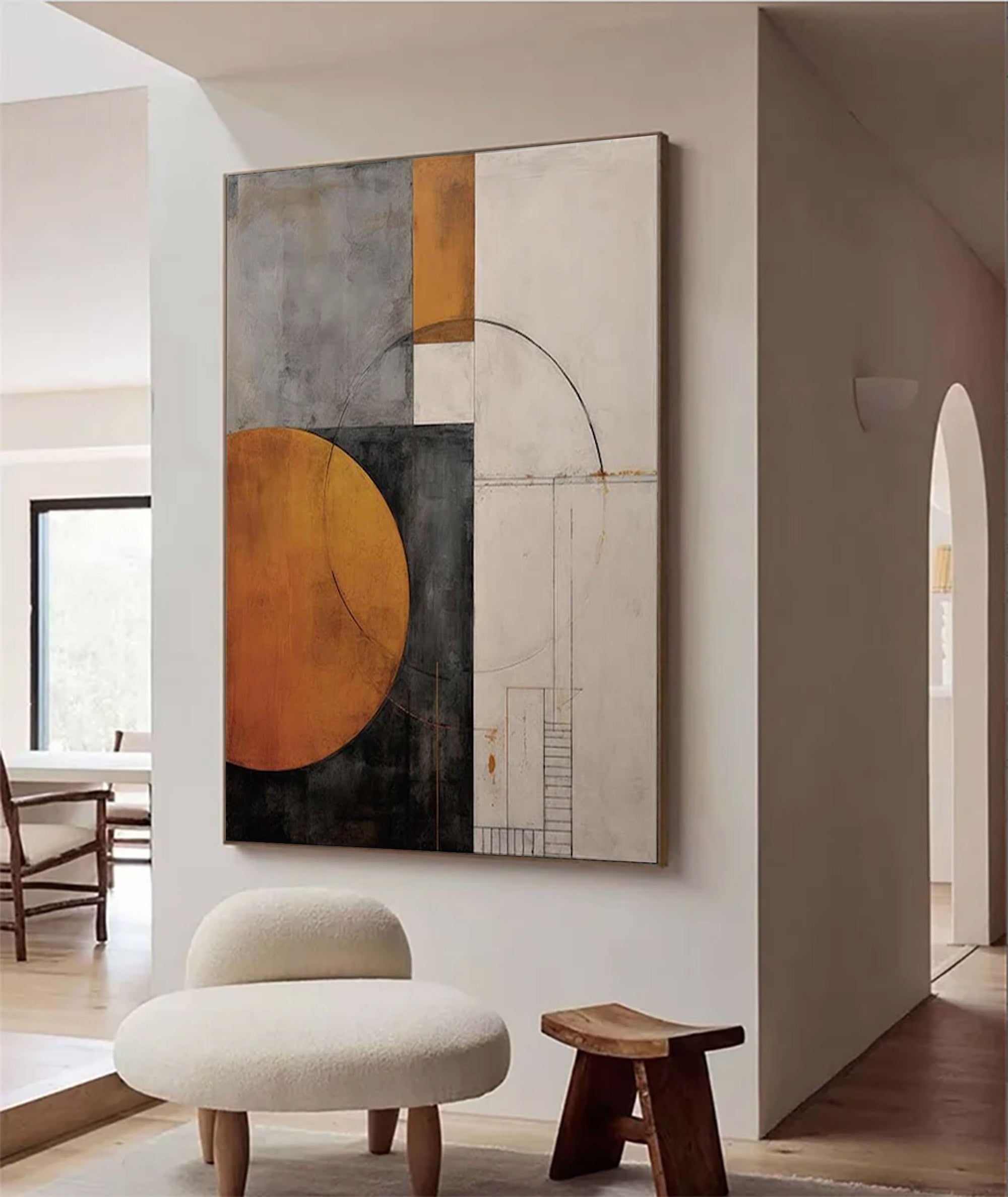 Large Abstract Modern Street Art | MuroArt #WGA 002