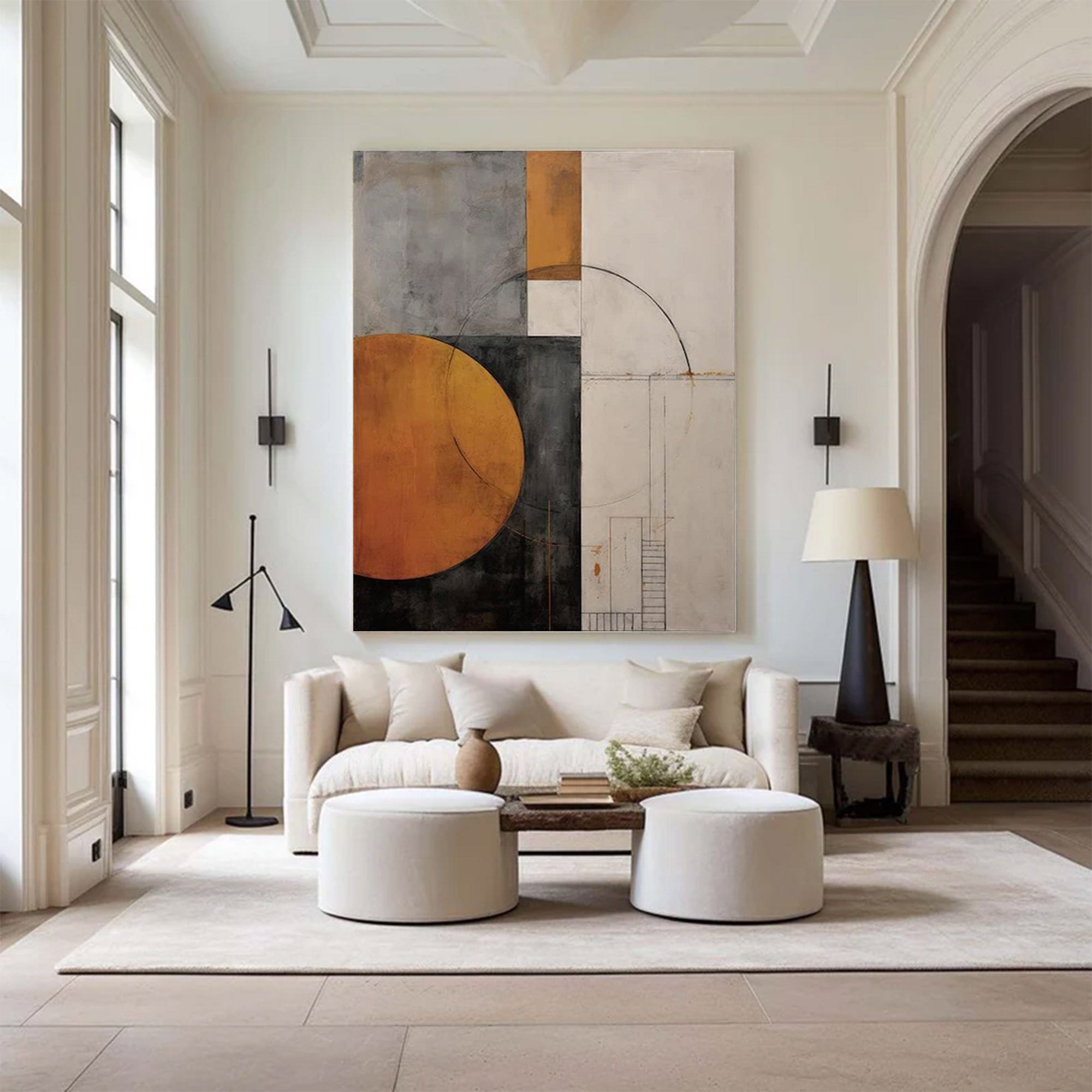 Large Abstract Modern Street Art | MuroArt #WGA 002