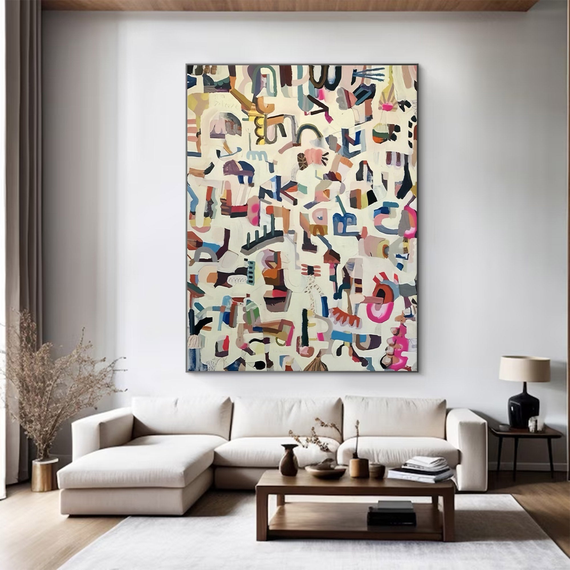 Modern Abstract Large Graffiti Art | MuroArt #WG 112