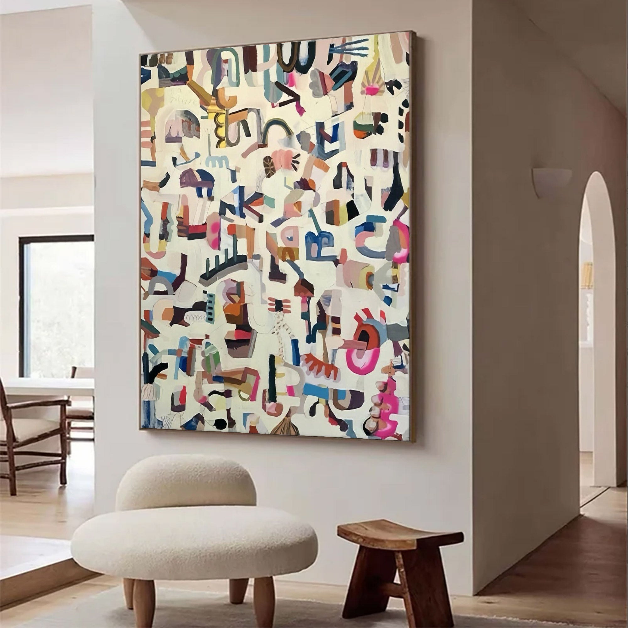 Modern Abstract Large Graffiti Art | MuroArt #WG 112