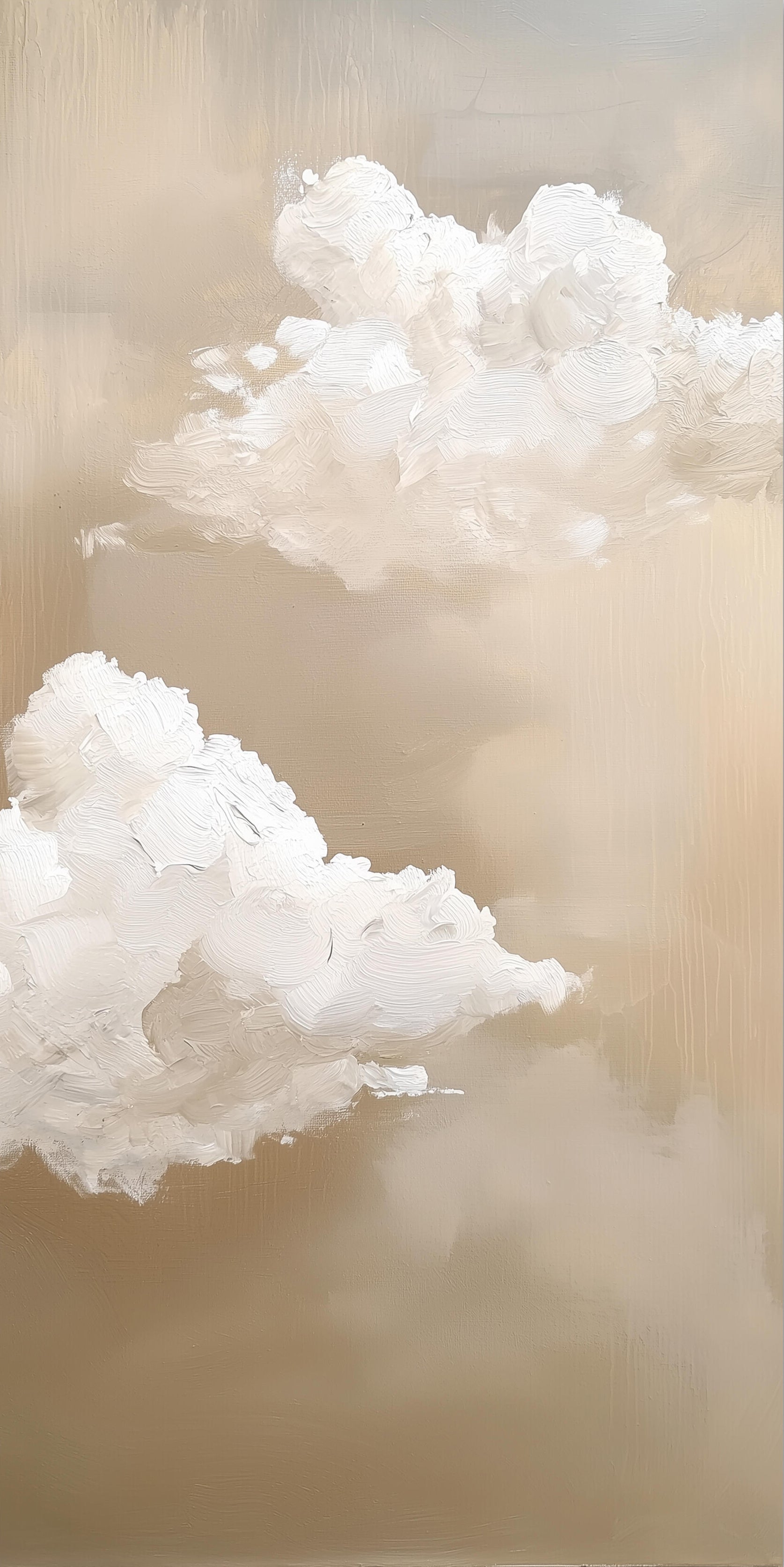 Large Abstract Textured Sky Art | MuroArt #WG 118