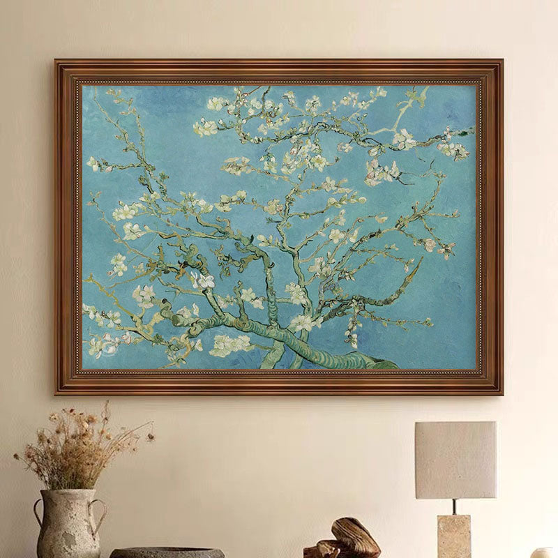 Almond Blossoms, after Van Gogh, Contemporary Wall Art #BGA 077