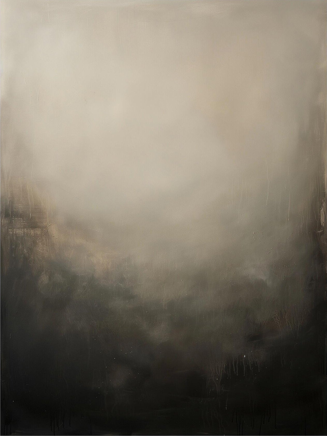 Modern Large Abstract Monochrome Art | MuroArt #WG 123