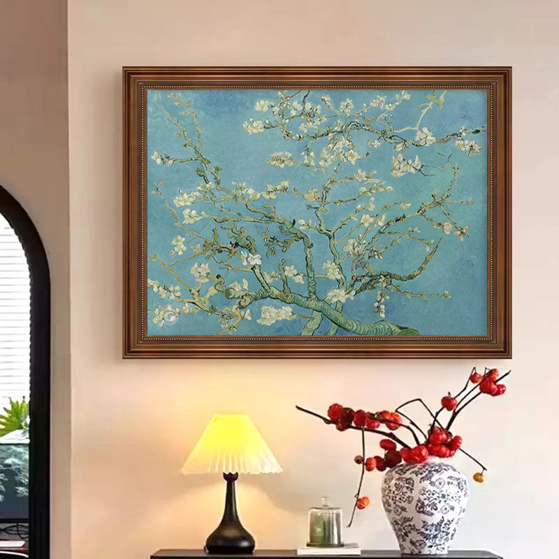 Almond Blossoms, after Van Gogh, Contemporary Wall Art #BGA 077