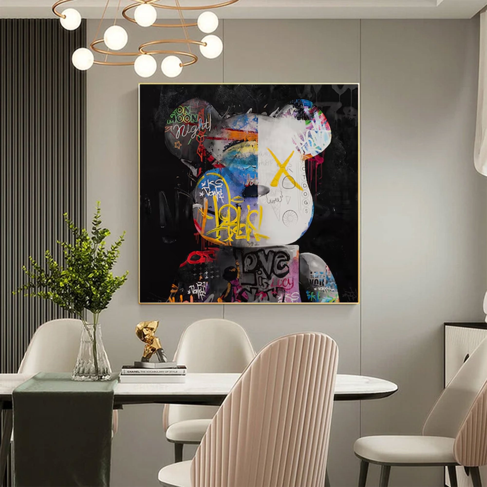 Large Contemporary Pop Graffiti Art | MuroArt #WGA 027