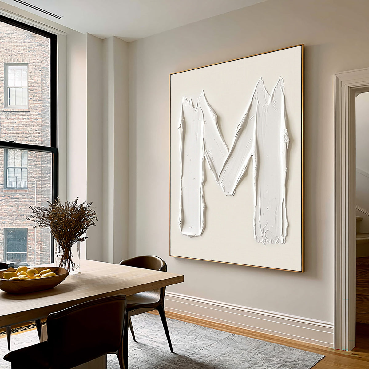 The Geometry Of A Gesture Large White Abstract Wall Art Textured Sculptural Relief Contemporary Artwork