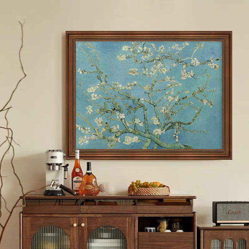 Almond Blossoms, after Van Gogh, Contemporary Wall Art #BGA 077