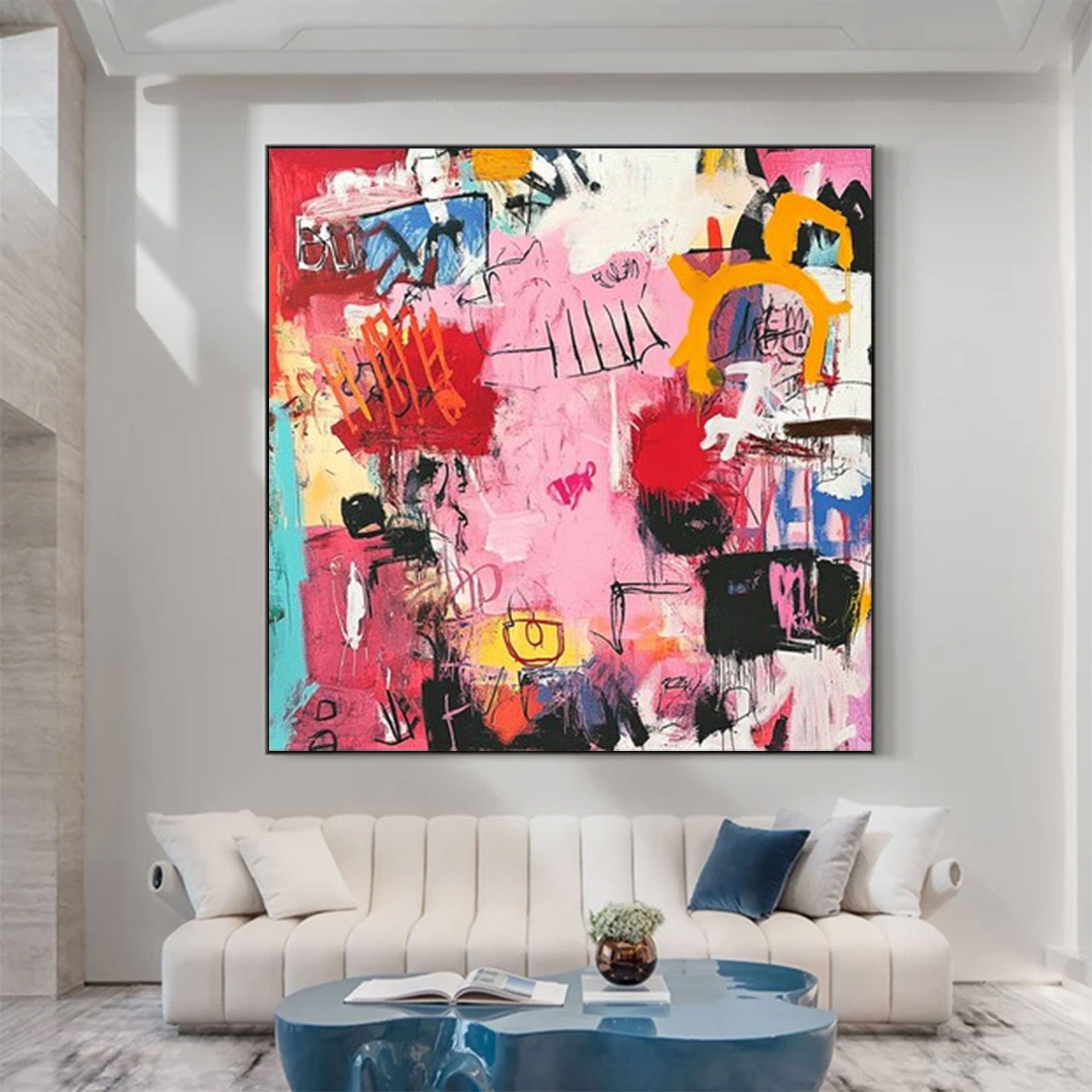 Large Contemporary Urban Expressionist Art | MuroArt #WGA 028