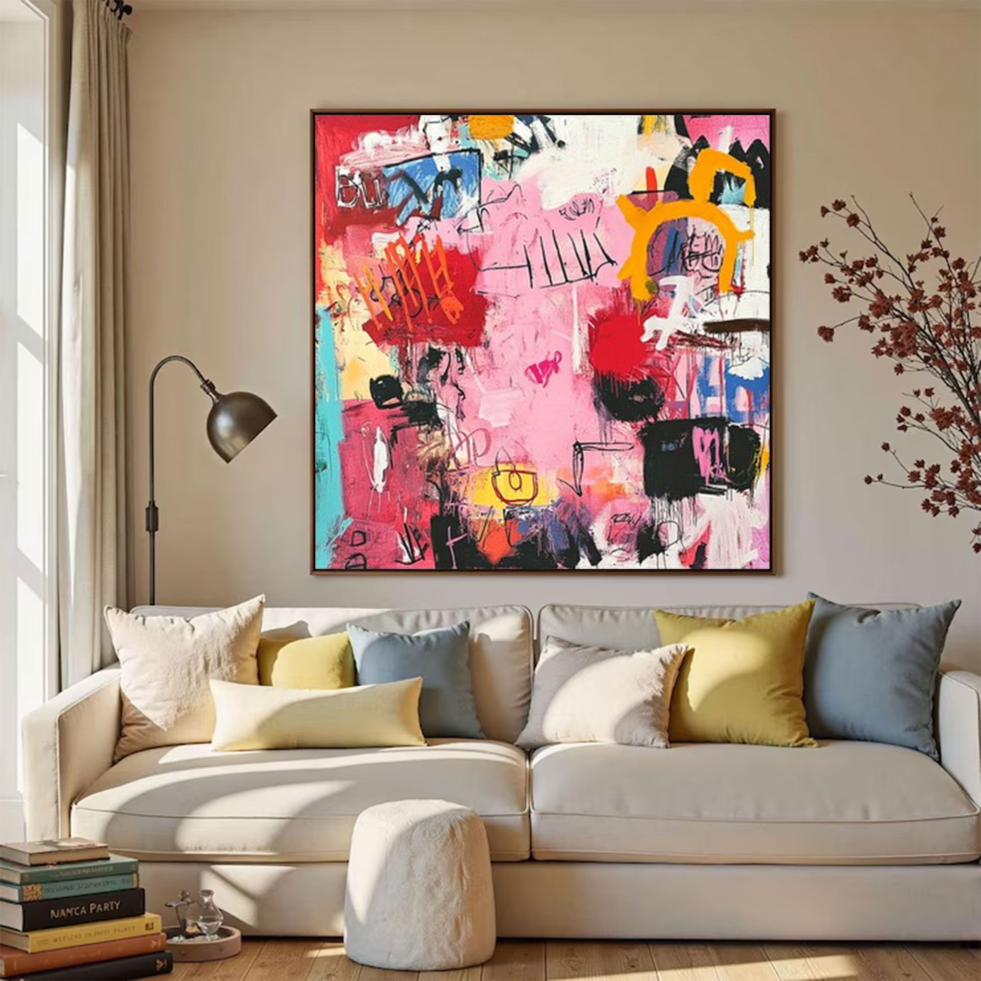Large Contemporary Urban Expressionist Art | MuroArt #WGA 028