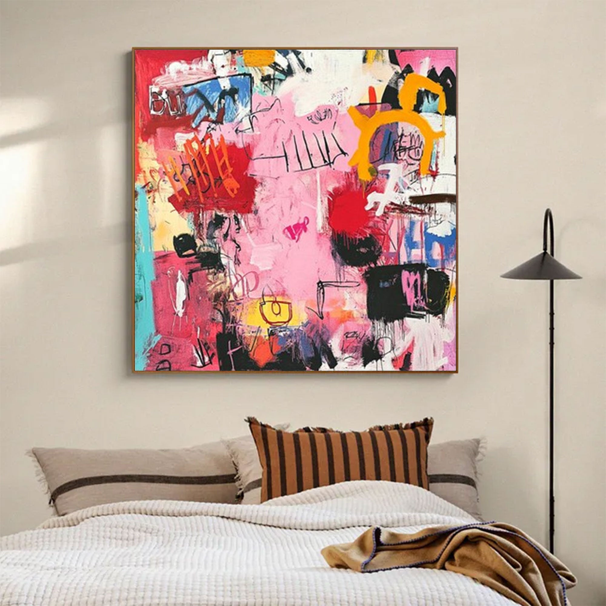 Large Contemporary Urban Expressionist Art | MuroArt #WGA 028