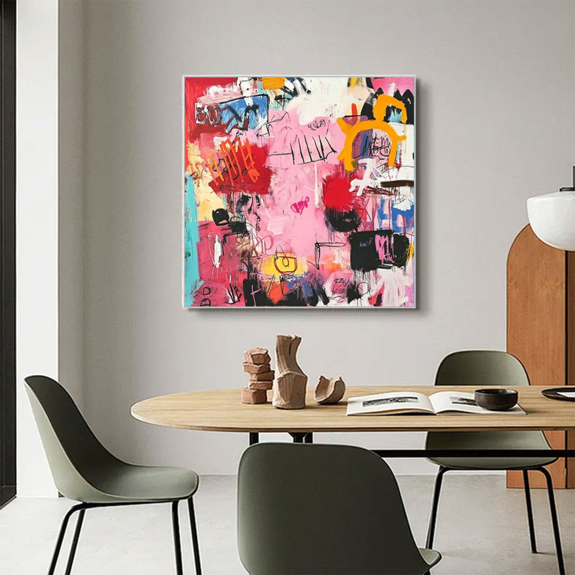 Large Contemporary Urban Expressionist Art | MuroArt #WGA 028