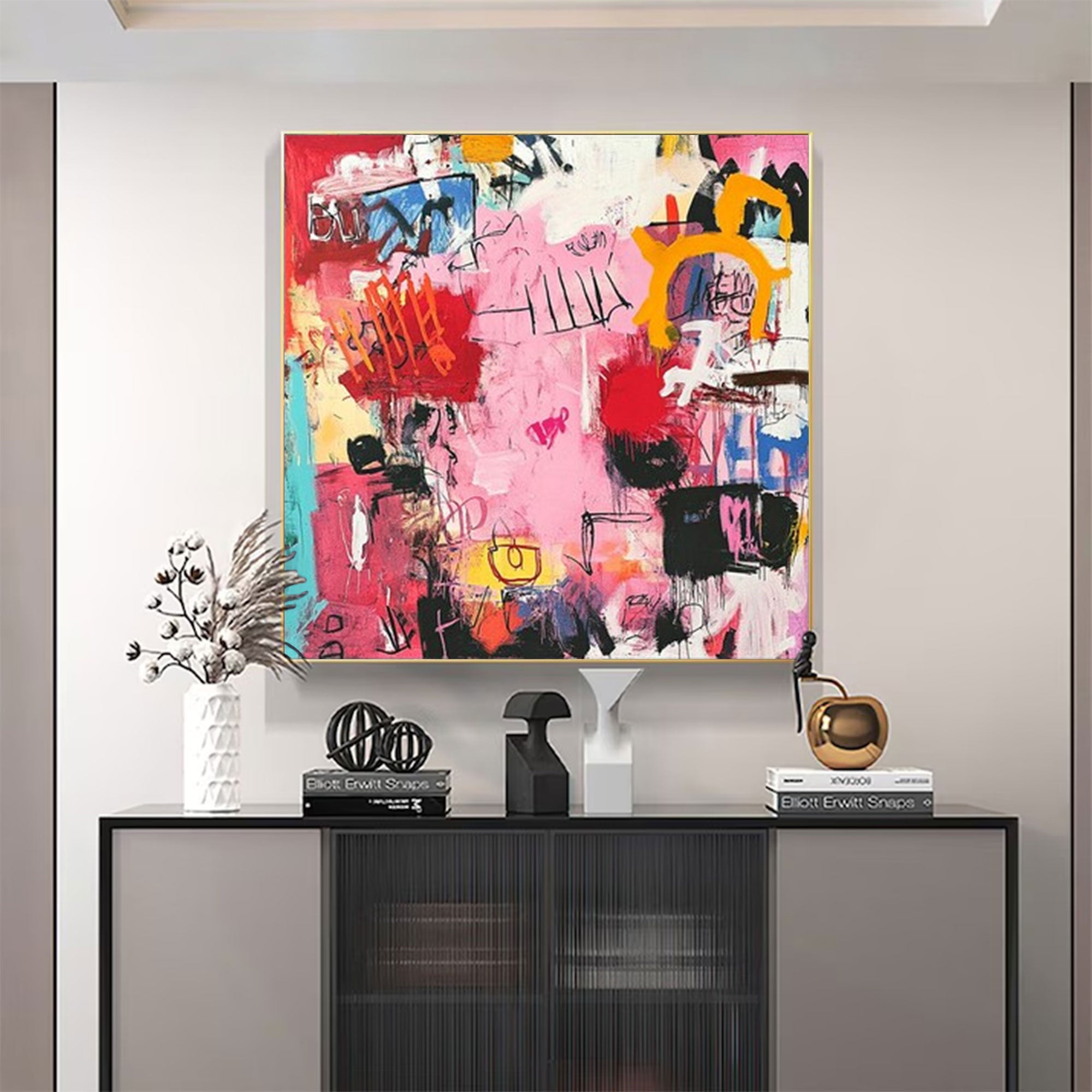 Large Contemporary Urban Expressionist Art | MuroArt #WGA 028