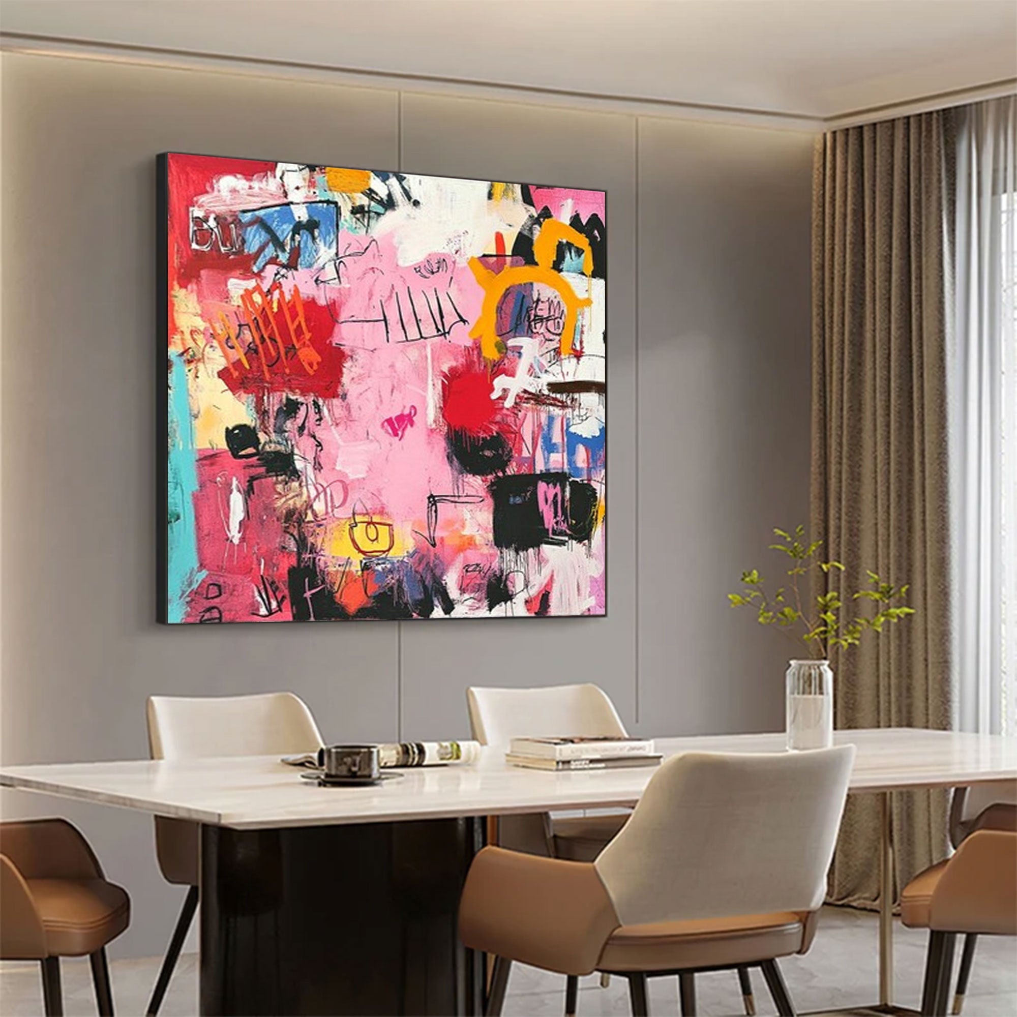 Large Contemporary Urban Expressionist Art | MuroArt #WGA 028
