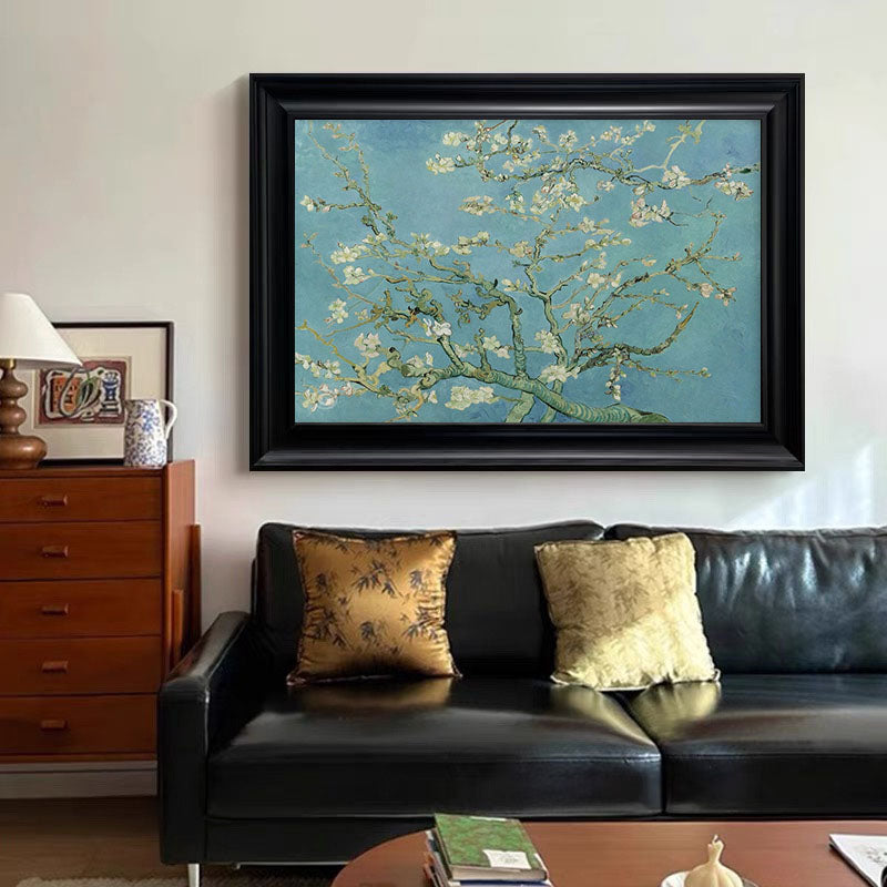 Almond Blossoms, after Van Gogh, Contemporary Wall Art #BGA 077