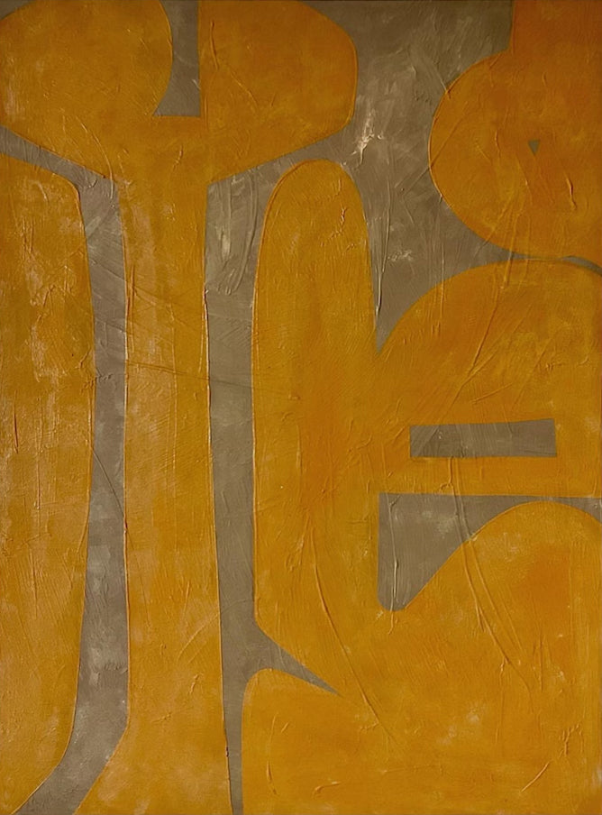 Oversized Bold Abstract Textured Painting | MuroArt #WG 100