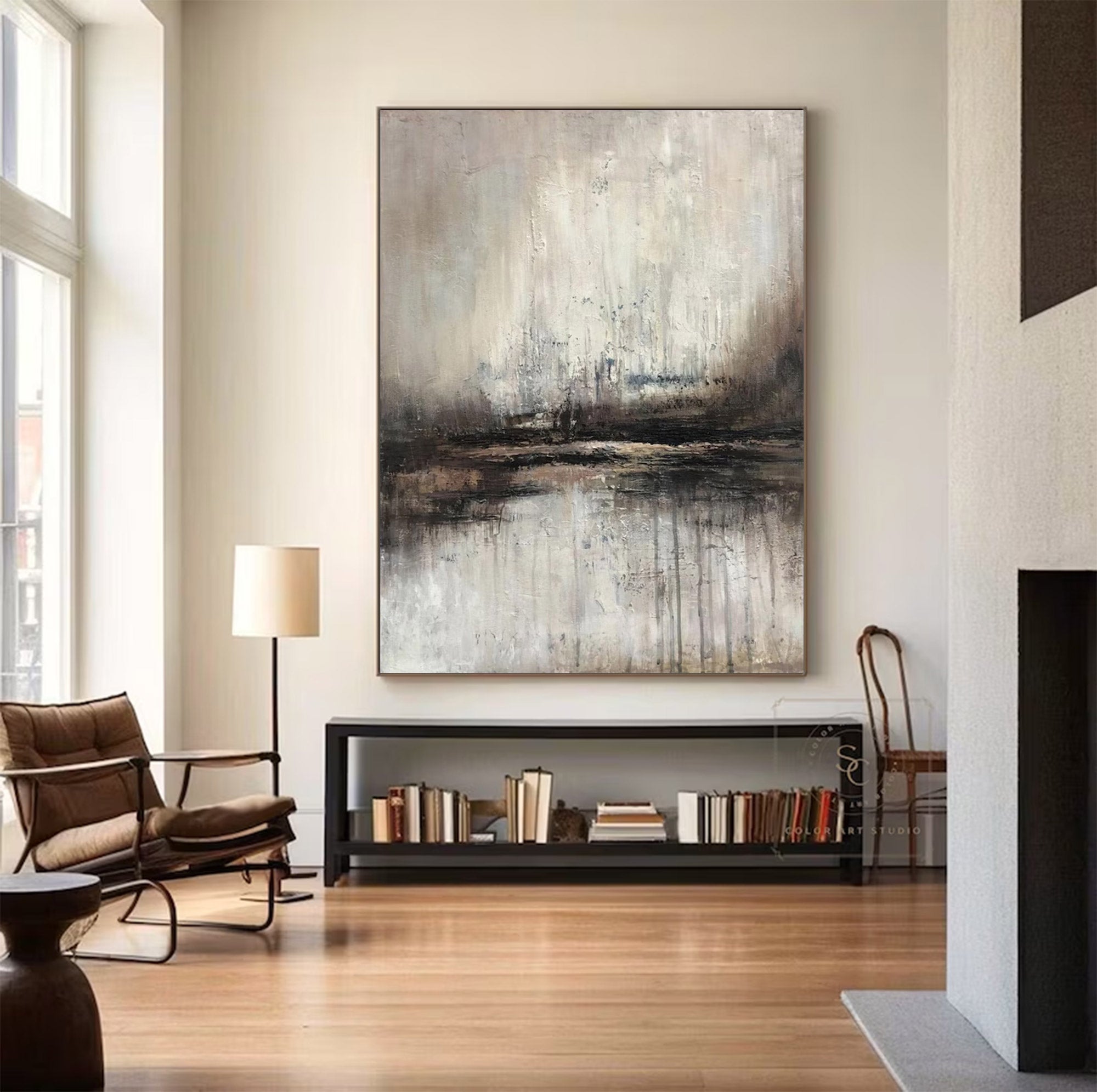 Contemporary Large Abstract Reflective Art | MuroArt #WGA 007