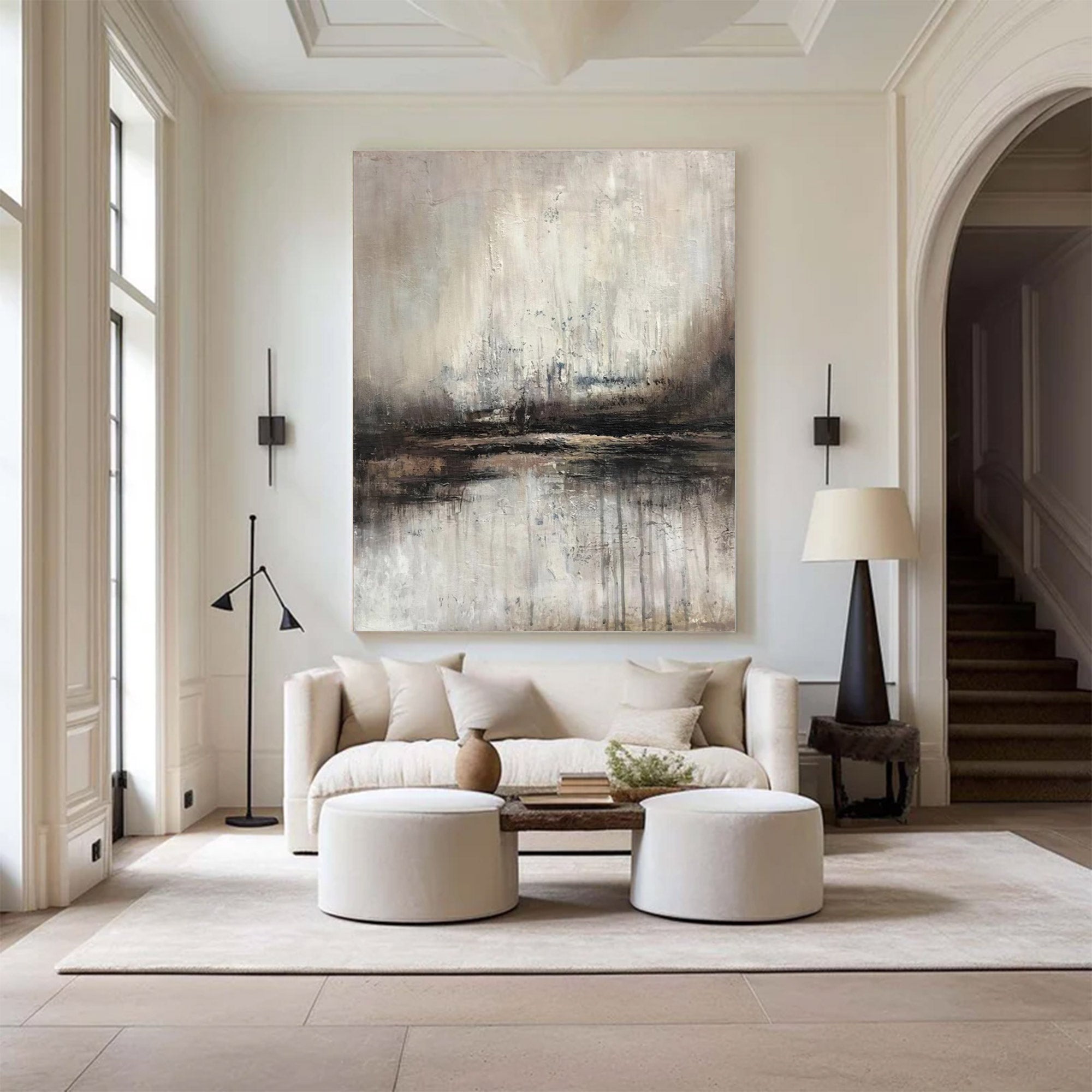 Contemporary Large Abstract Reflective Art | MuroArt #WGA 007