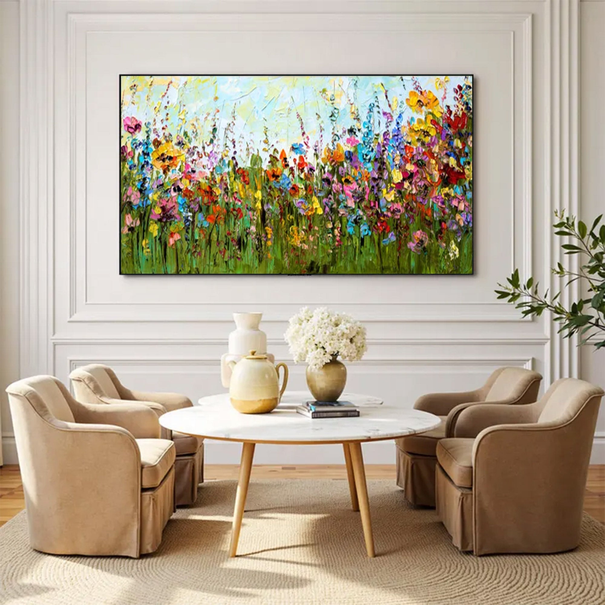 Large Contemporary Geometric Art | MuroArt #WGA 040