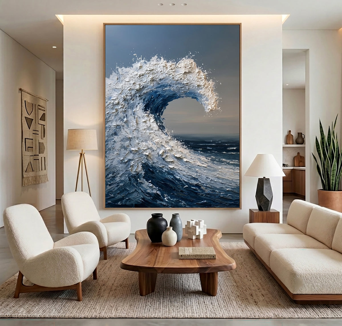 Luxury Coastal Escape Wall Art #MRA 127