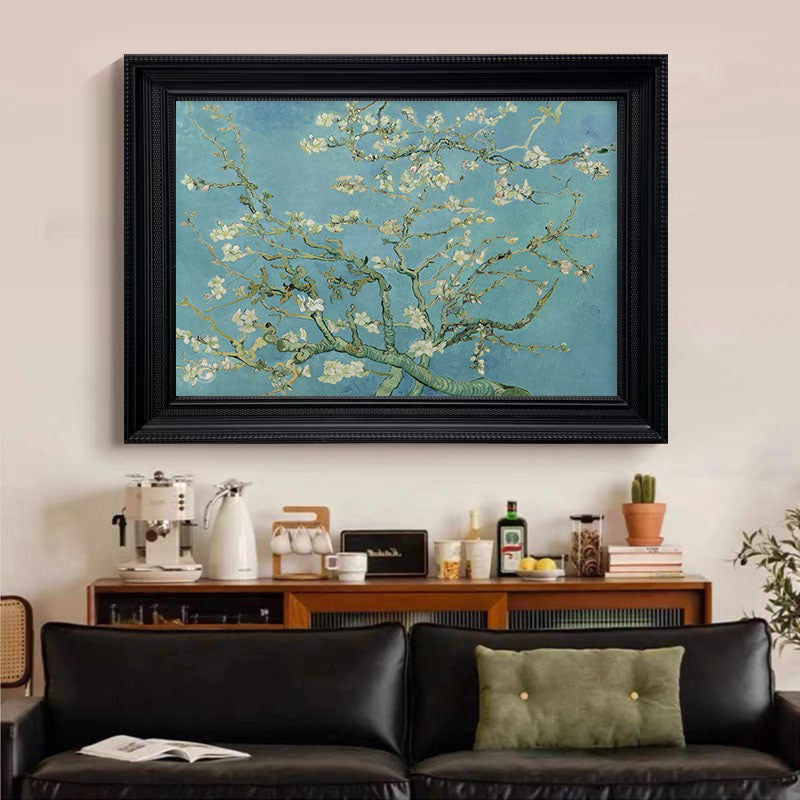 Almond Blossoms, after Van Gogh, Contemporary Wall Art #BGA 077