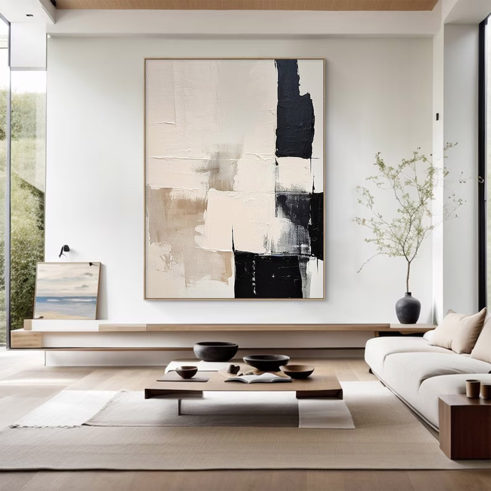 Large Textured White 3D Art | MuroArt #WG 101